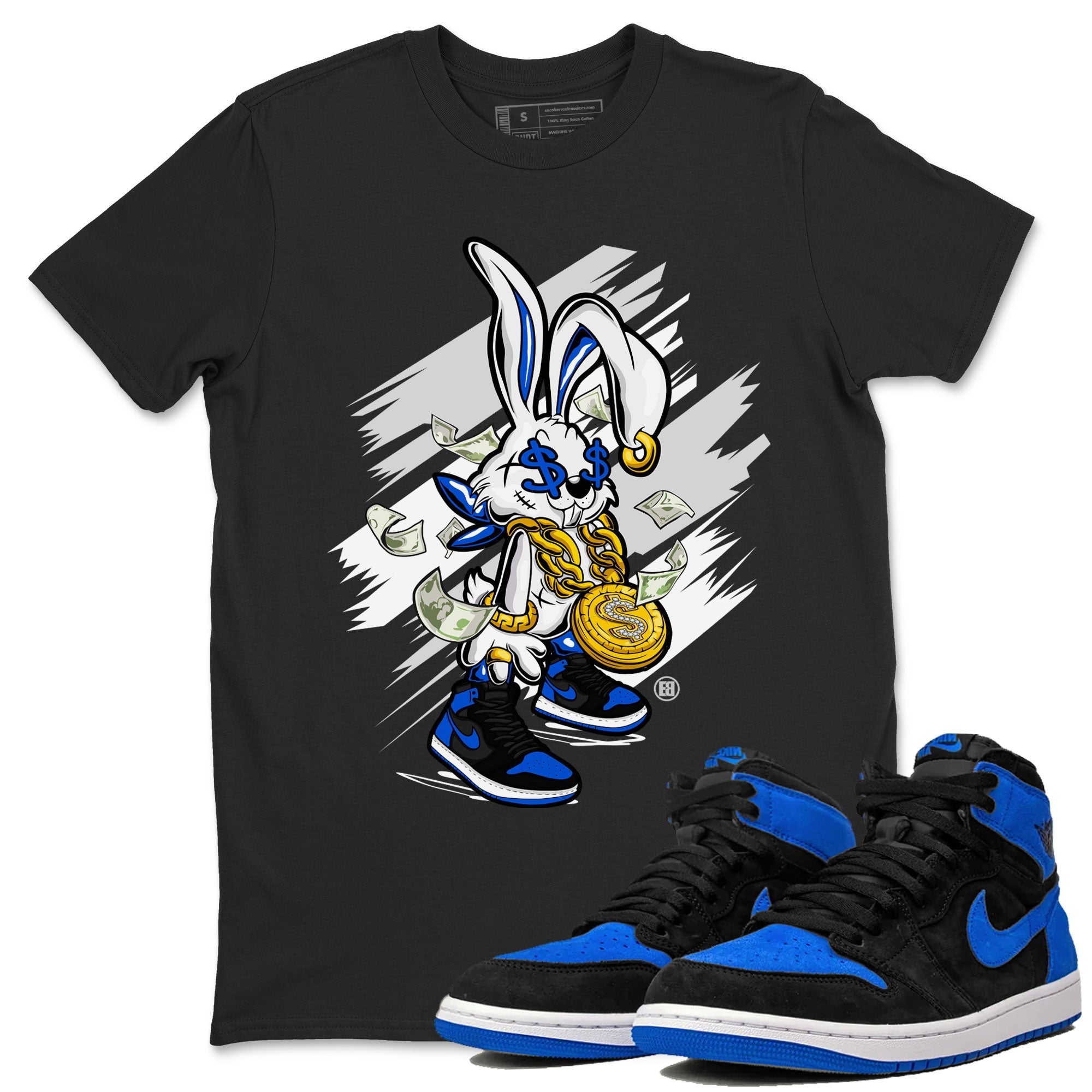 Rich Bunny snkmatch Tee - Air Jordan 1 Royal Reimagined