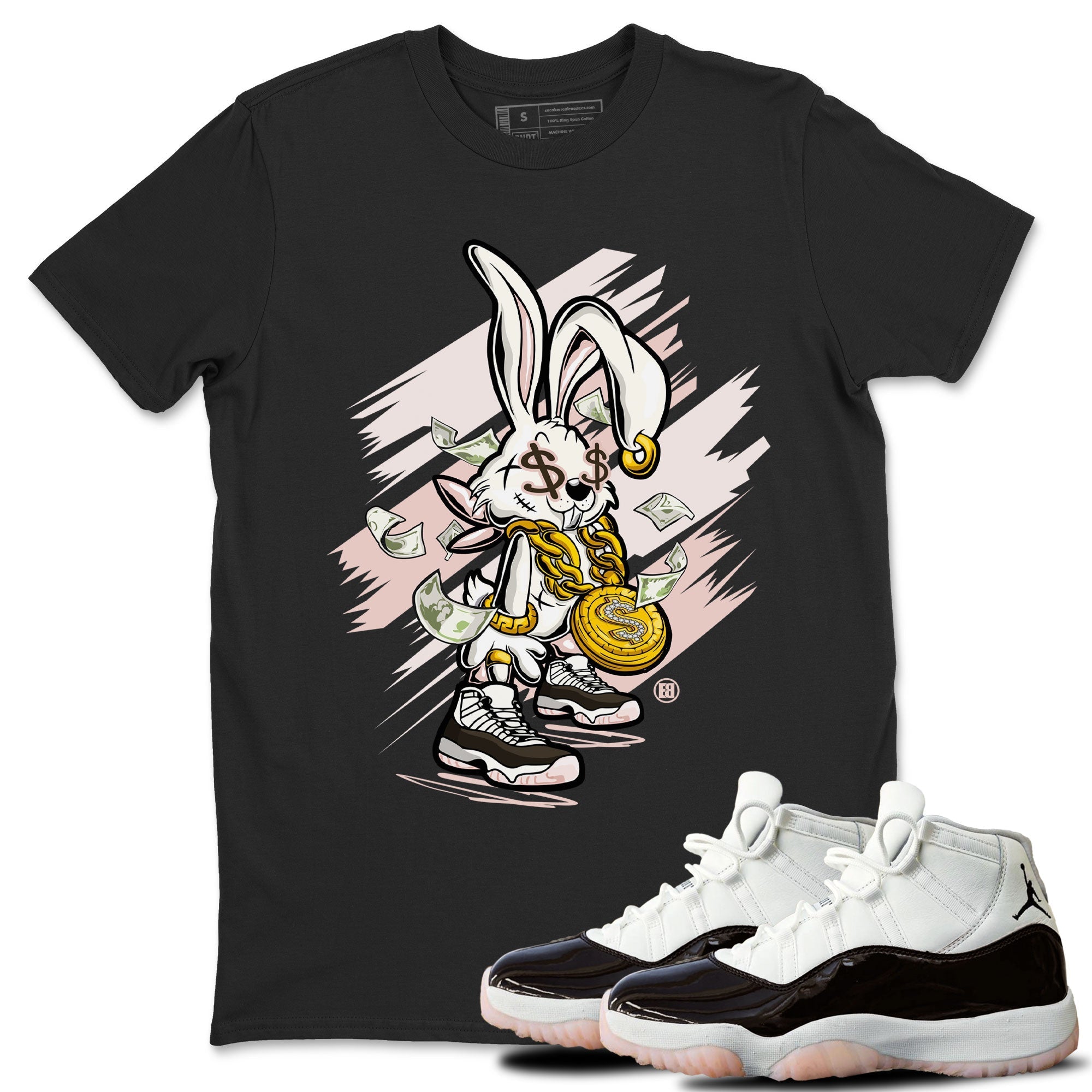 Rich Bunny snkmatch Tee - Air Jordan 11 Neapolitan