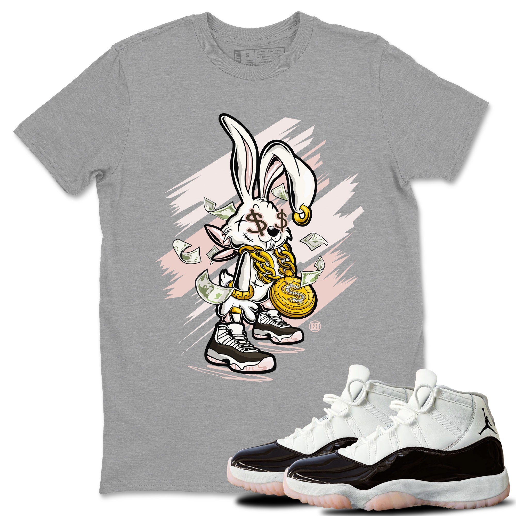 Rich Bunny snkmatch Tee - Air Jordan 11 Neapolitan