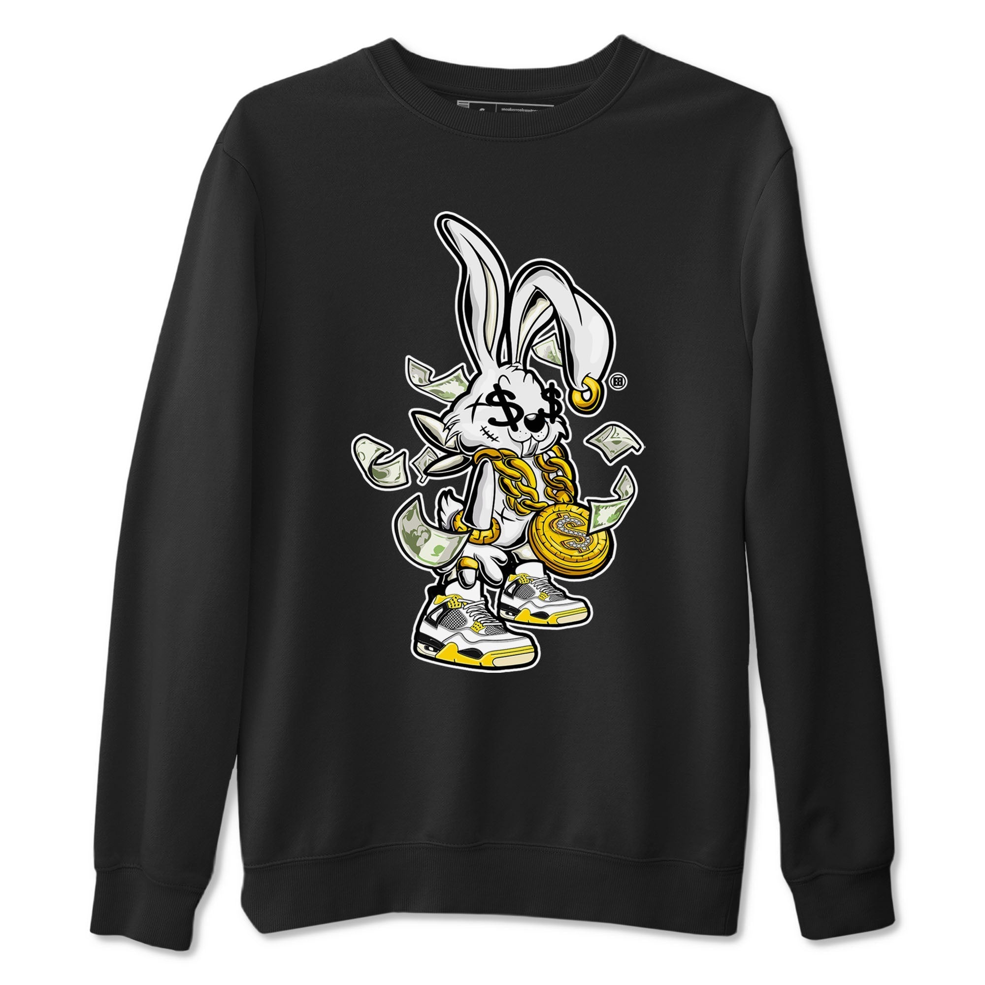 Rich Bunny snkmatch Tees - Air Jordan 4 Vivid Sulfur