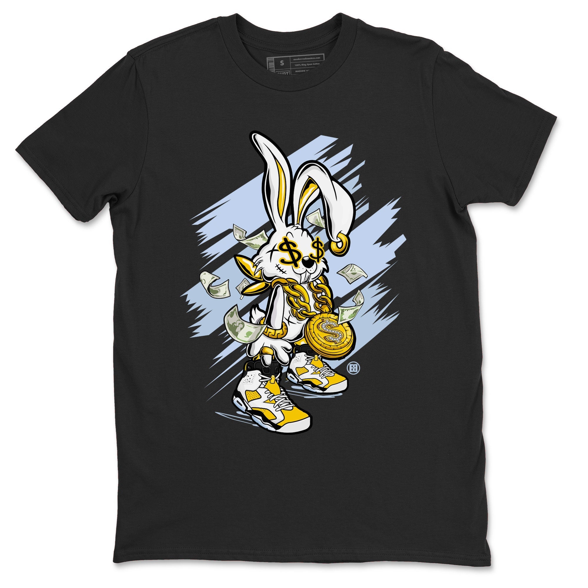 Rich Bunny snkmatch Tee - Air Jordan 6 Yellow Ochre