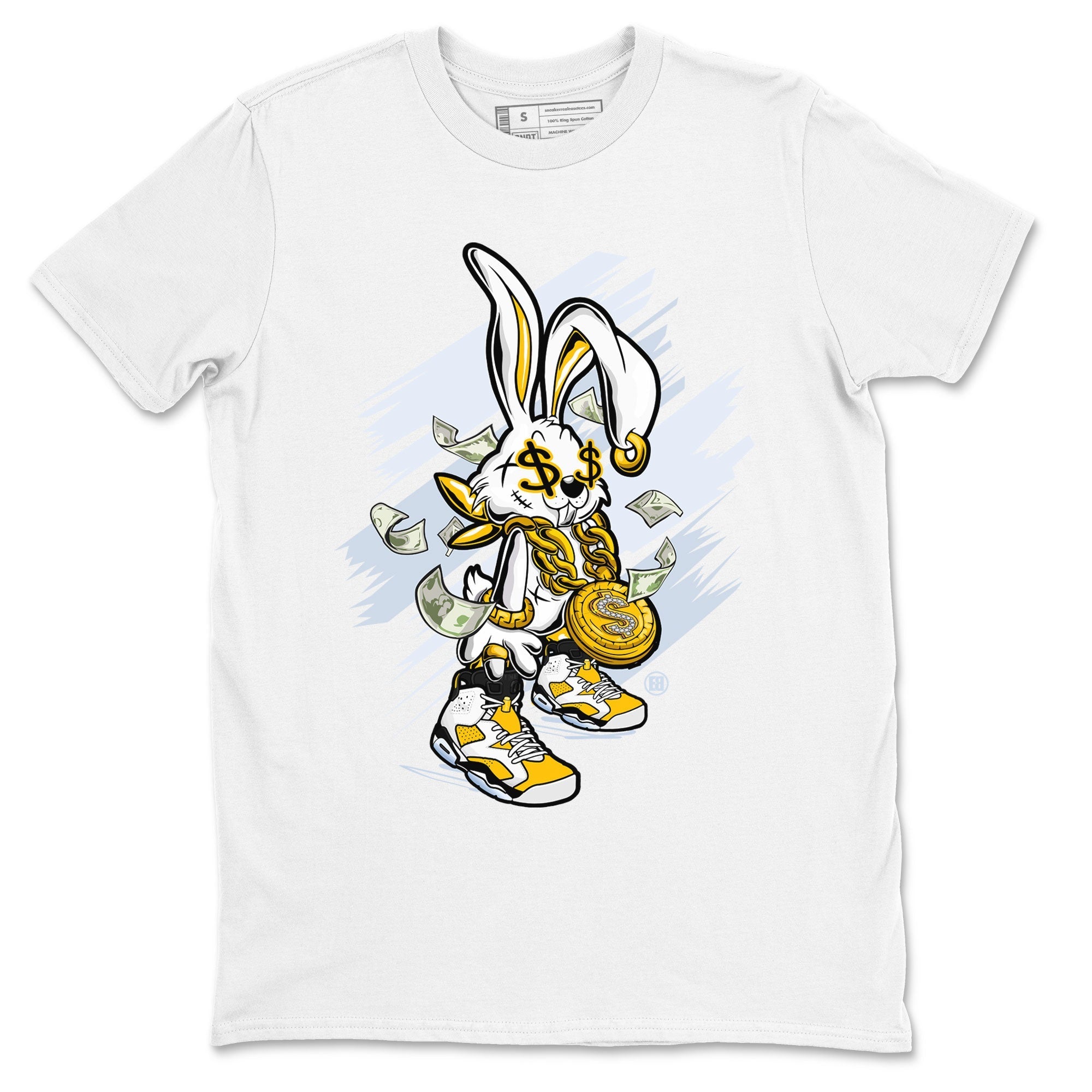 Rich Bunny snkmatch Tee - Air Jordan 6 Yellow Ochre