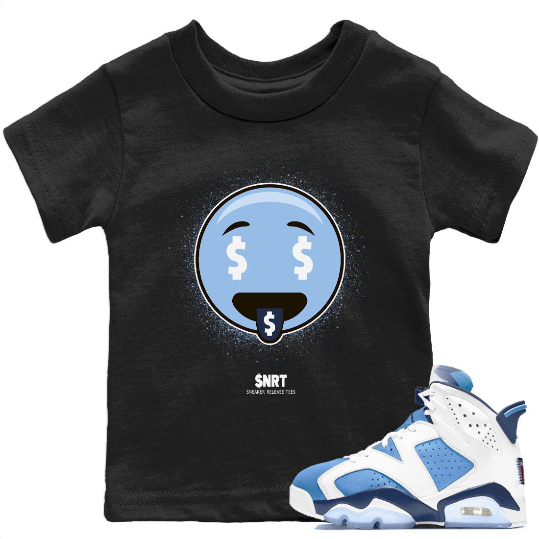 Rich Tongue Kids Tops - Air Jordan 6 UNC