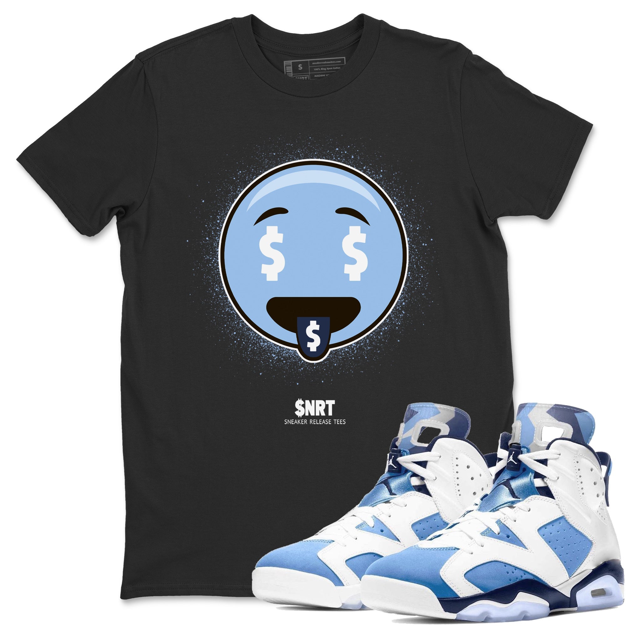 Rich Tongue Unisex Tops - Air Jordan 6 UNC