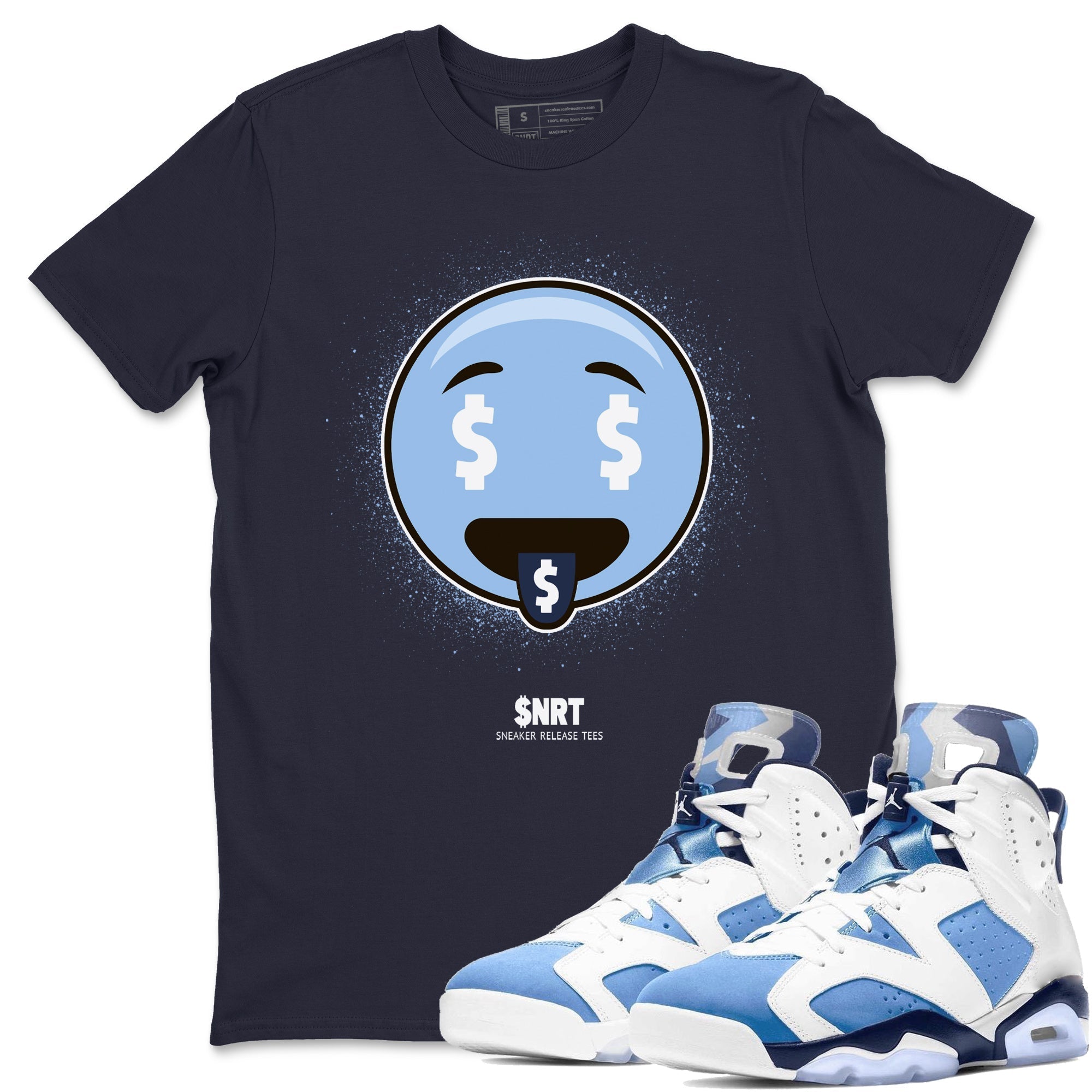 Rich Tongue Unisex Tops - Air Jordan 6 UNC