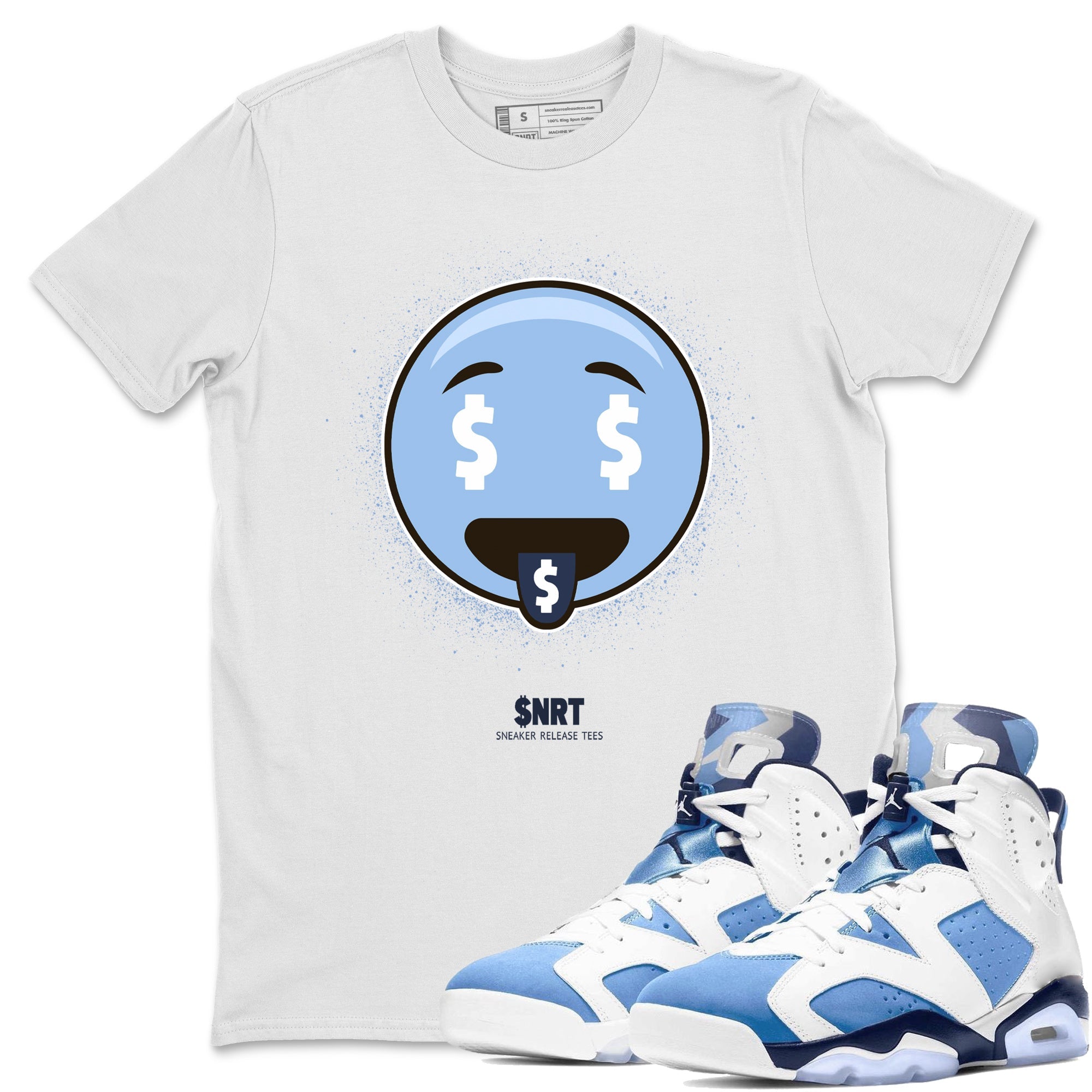 Rich Tongue Unisex Tops - Air Jordan 6 UNC