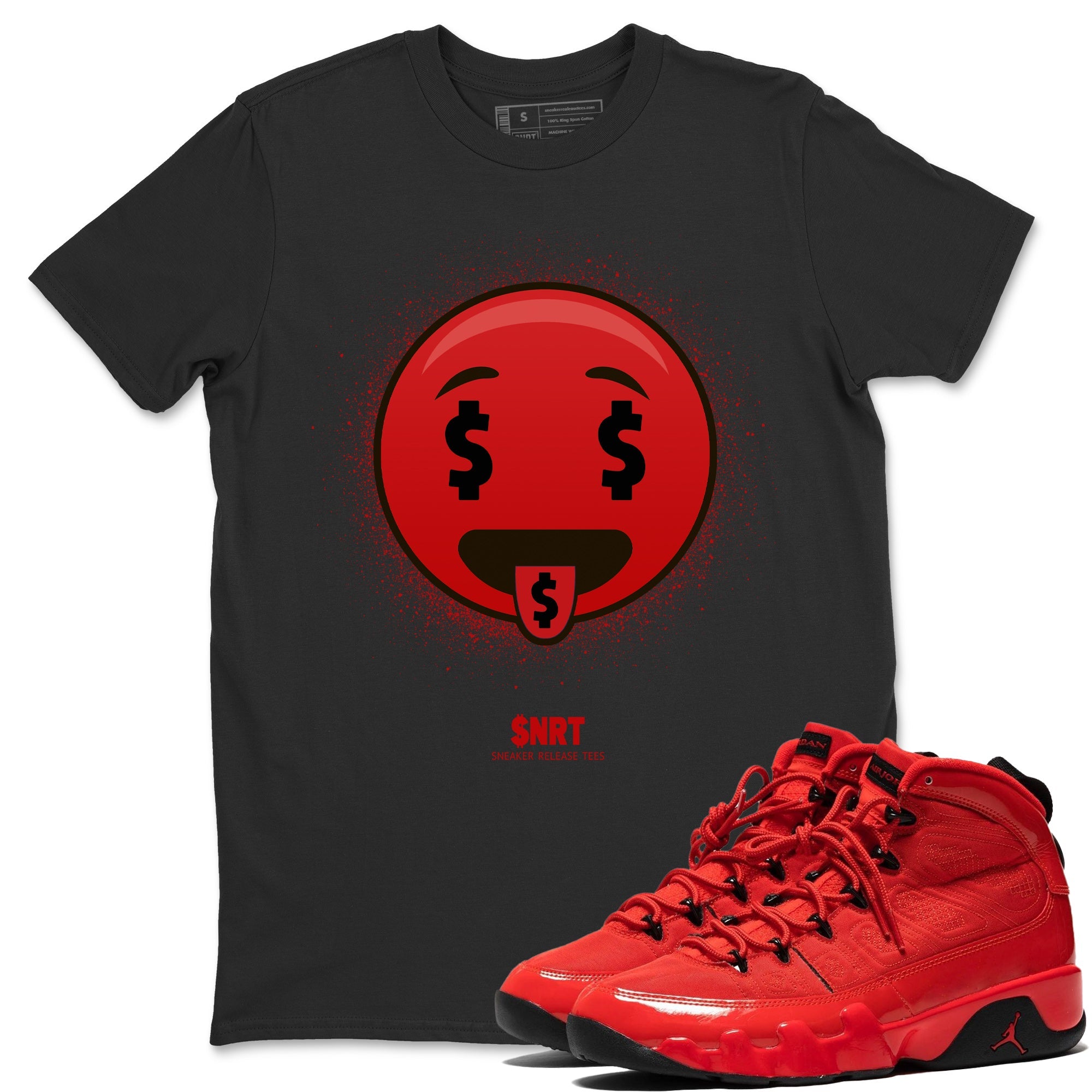 Rich Tongue Unisex Tops - Air Jordan 9 Chile Red