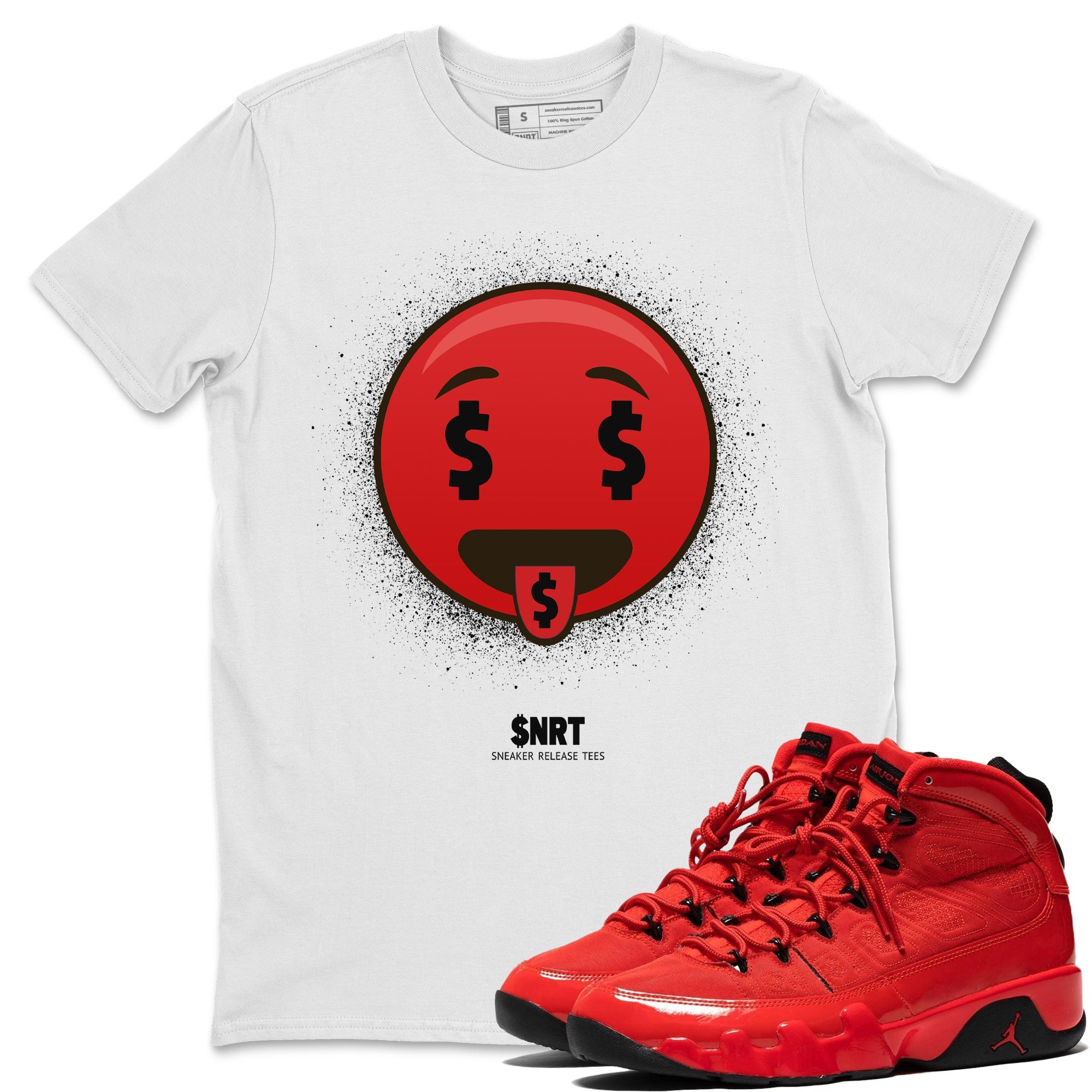 Rich Tongue Unisex Tops - Air Jordan 9 Chile Red