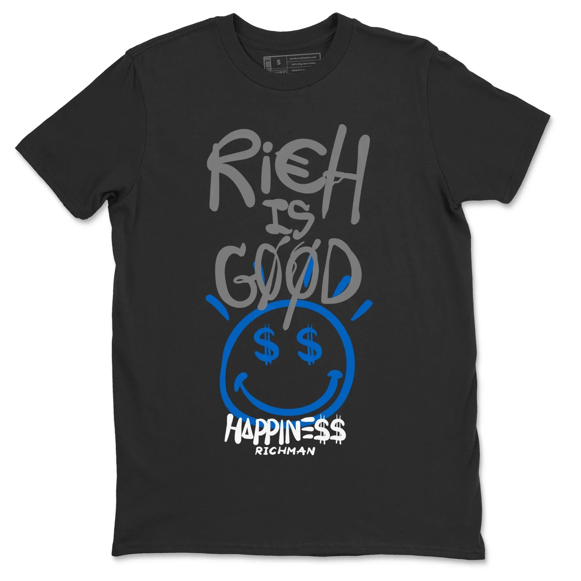Rich Is Good Unisex Tops - Air Jordan 1 True Blue
