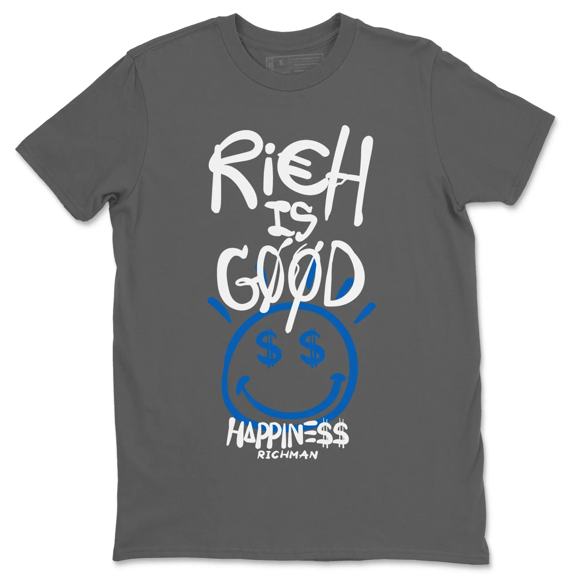 Rich Is Good Unisex Tops - Air Jordan 1 True Blue