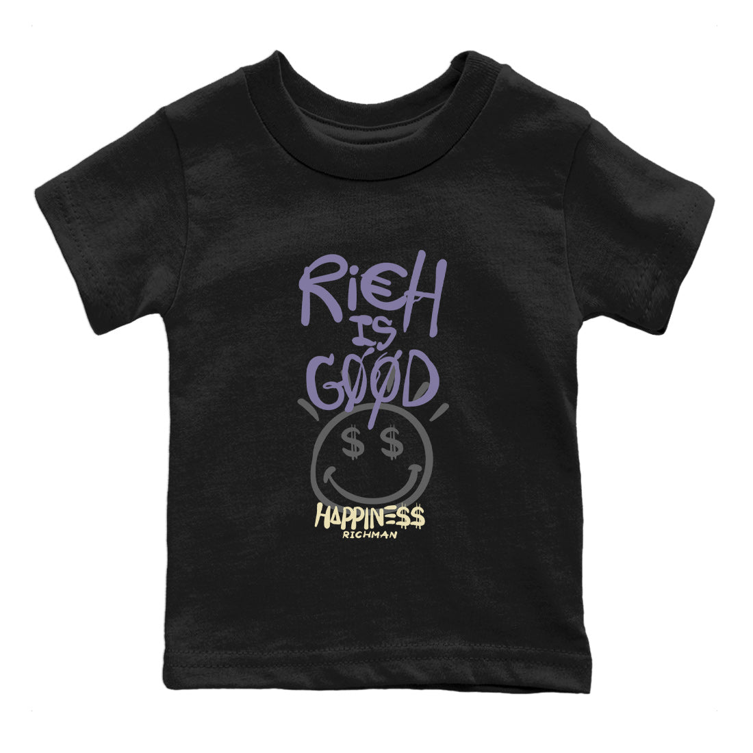 Rich Is Good Kids Tops - Air Jordan 5 Indigo Haze