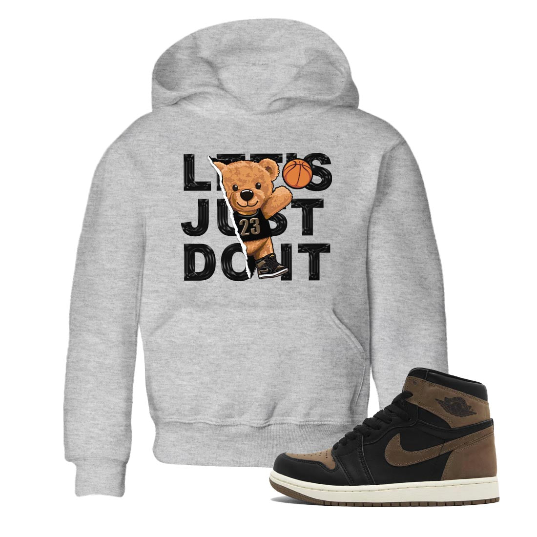 Rip Out Bear snkmatch Tee Kids - Air Jordan 1 Palomino