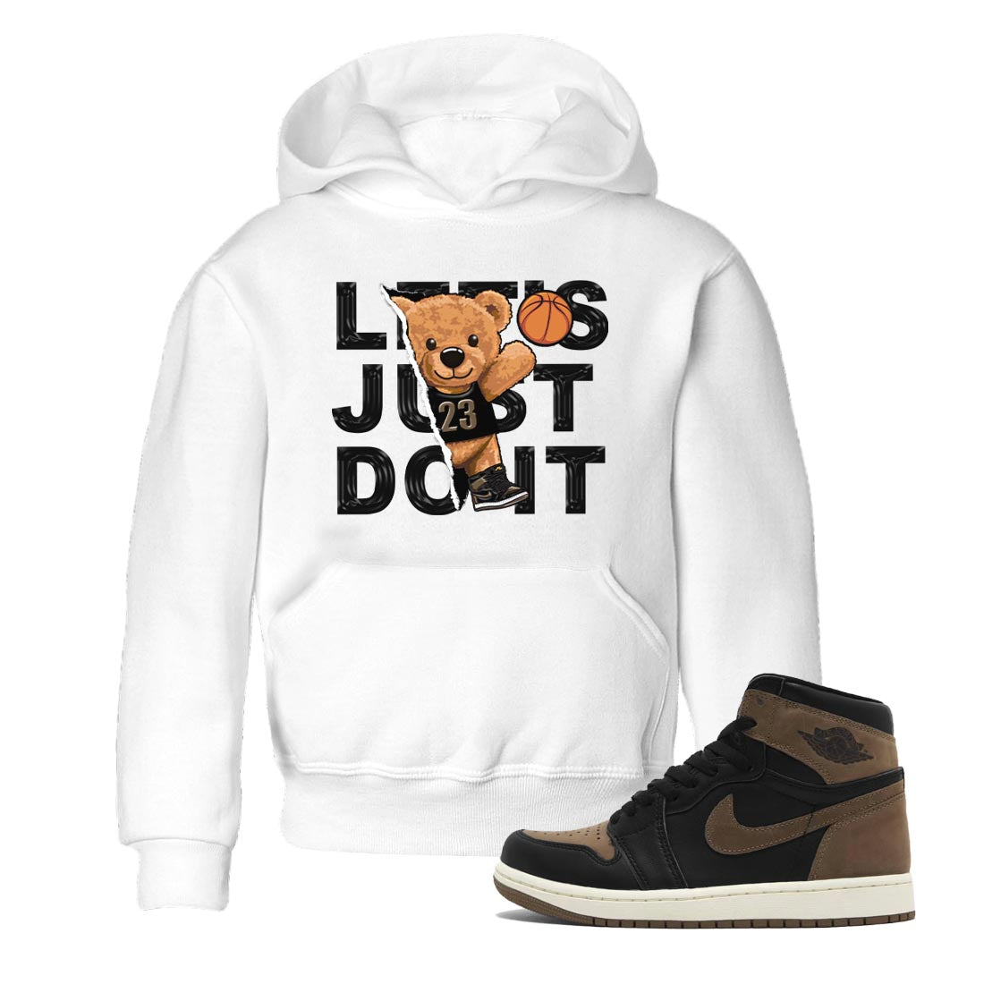 Rip Out Bear snkmatch Tee Kids - Air Jordan 1 Palomino