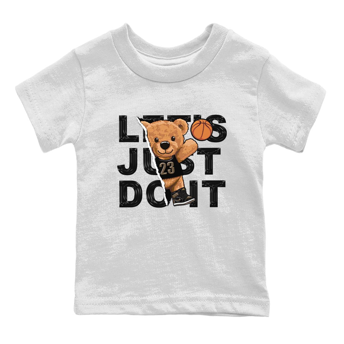 Rip Out Bear snkmatch Tee Kids - Air Jordan 1 Palomino