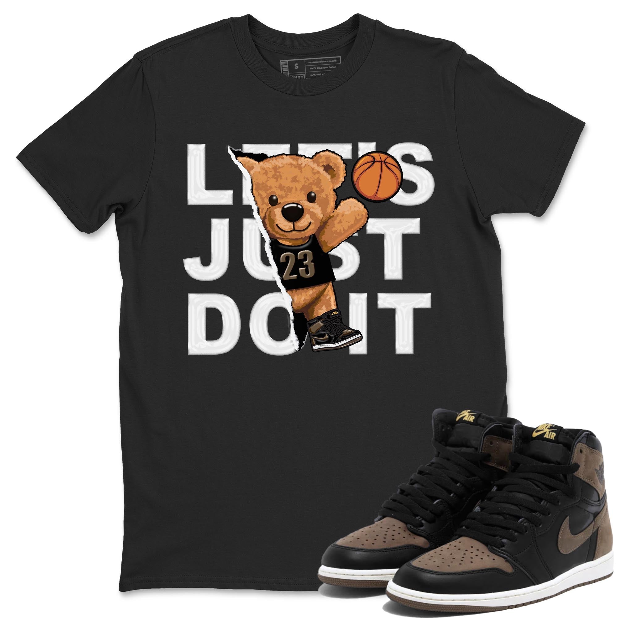 Rip Out Bear snkmatch Tee - Air Jordan 1 Palomino