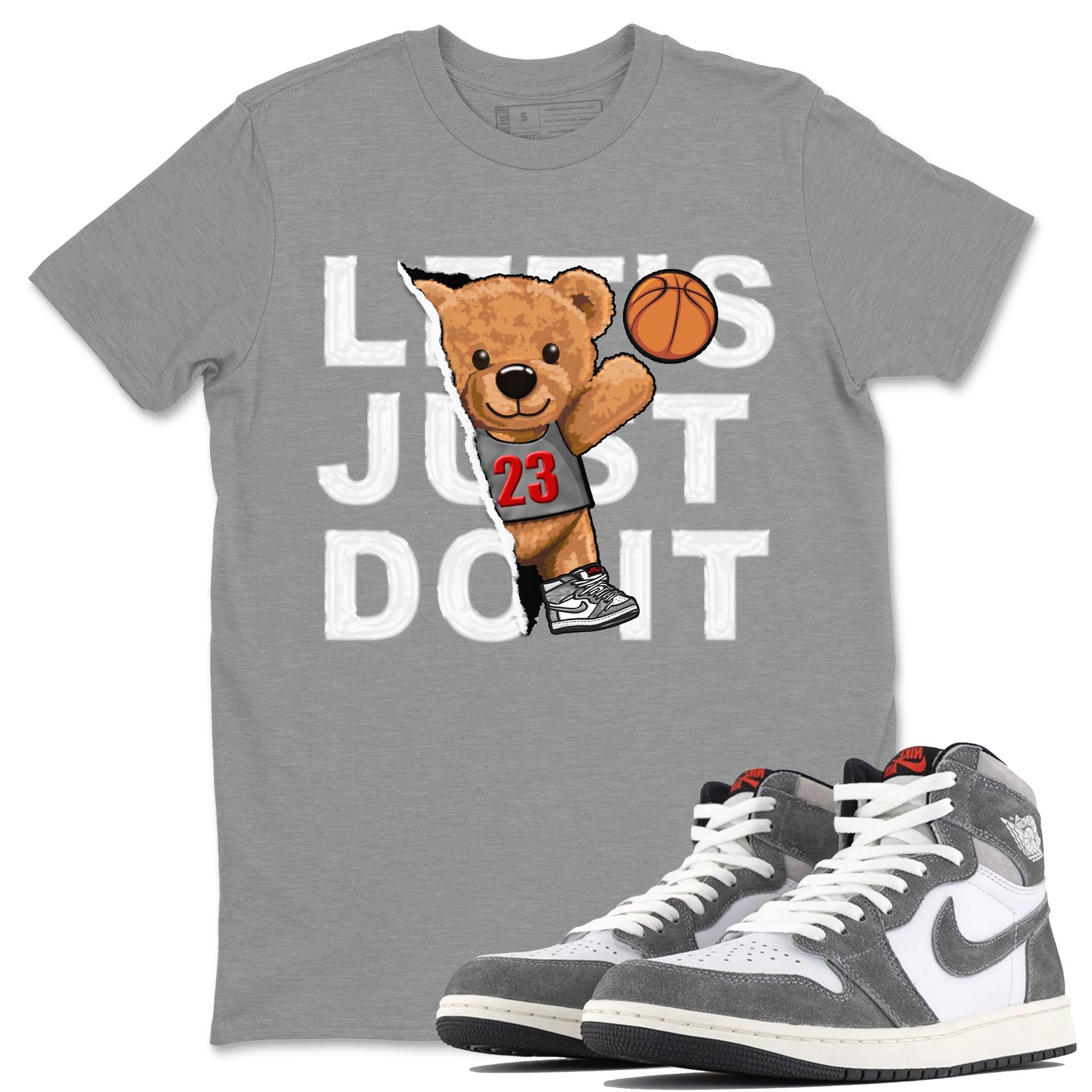 Rip Out Bear Unisex Tops - Air Jordan 1 Washed Heritage