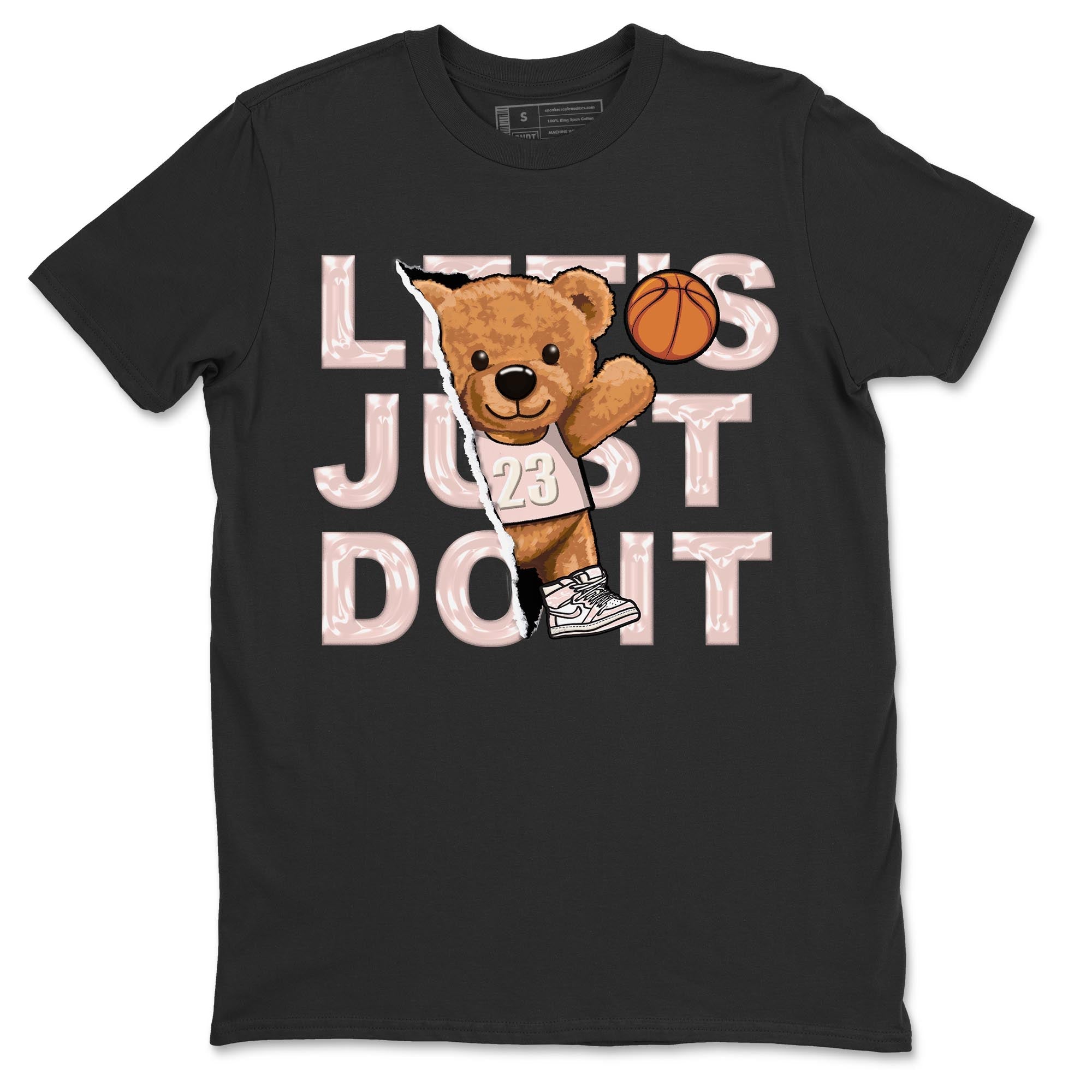Rip Out Bear Unisex Tops - Air Jordan 1 Washed Pink