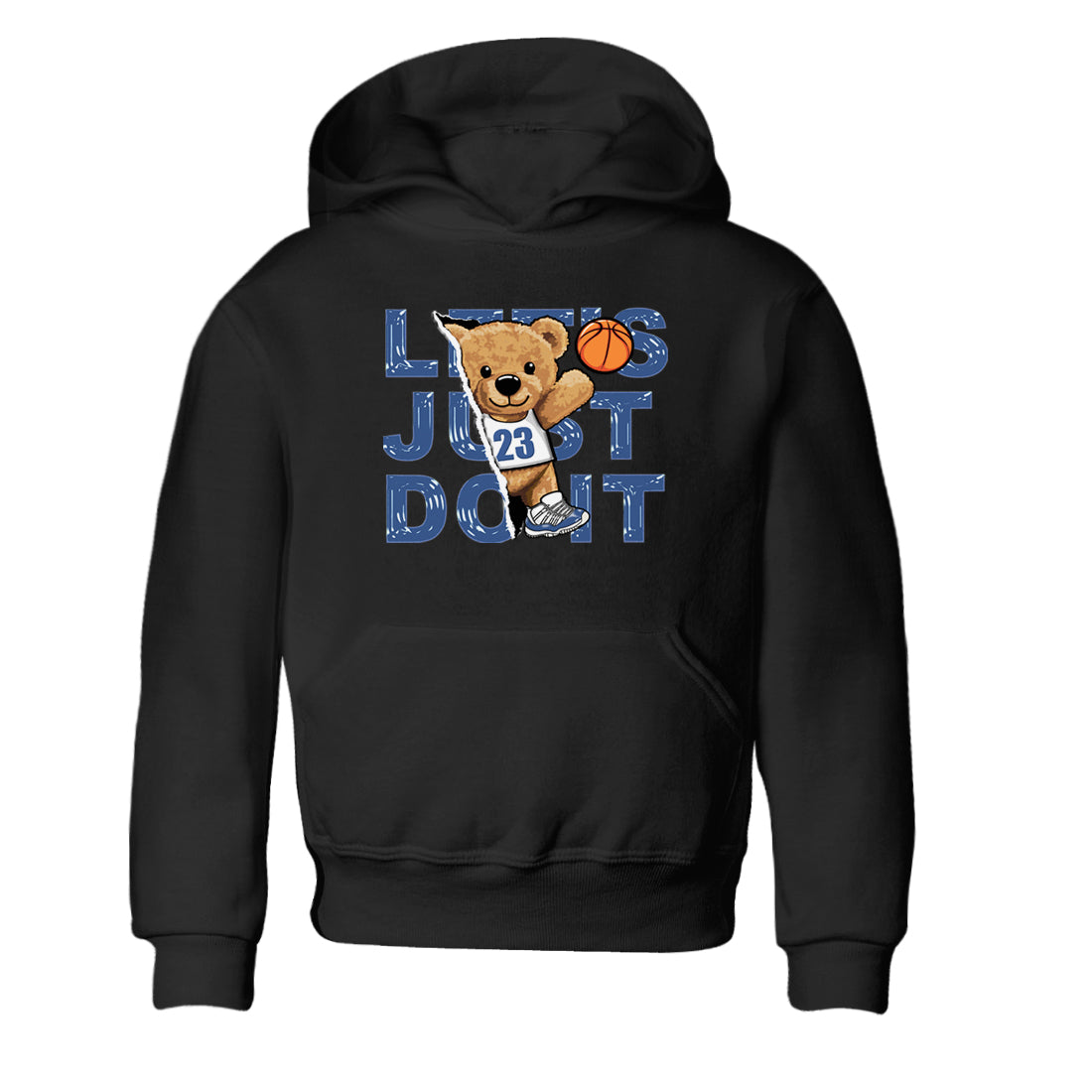 Rip Out Bear snkmatch Tees Kids - Air Jordan 11 Diffused Blue