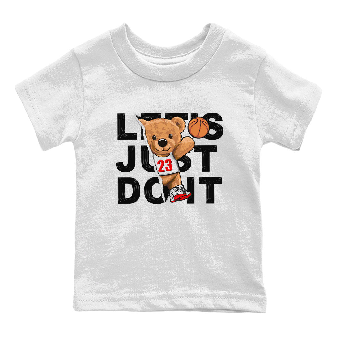 Rip Out Bear snkmatch Tee Kids - Air Jordan 12 Cherry