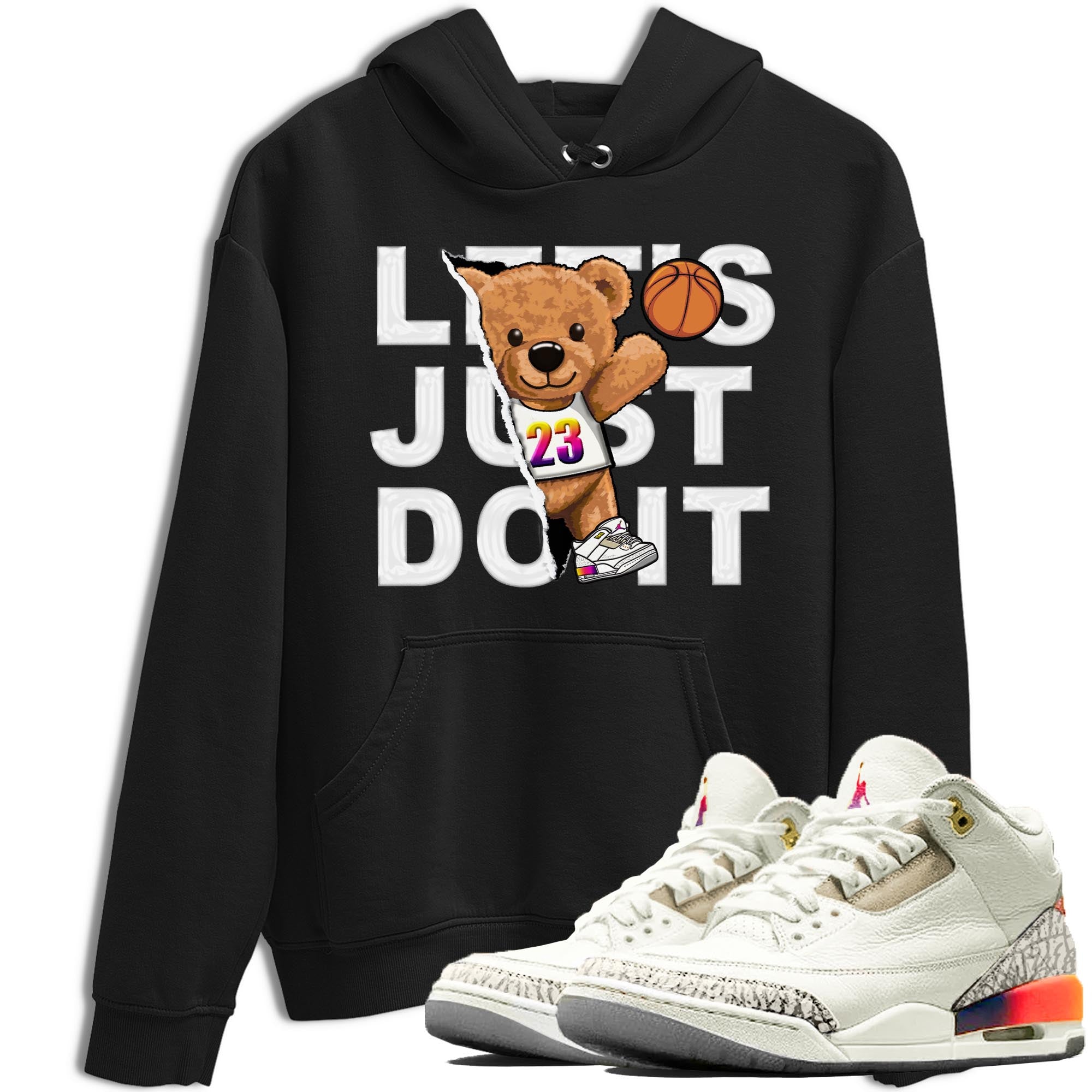 Rip Out Bear snkmatch Tee - Air Jordan 3 J Balvin
