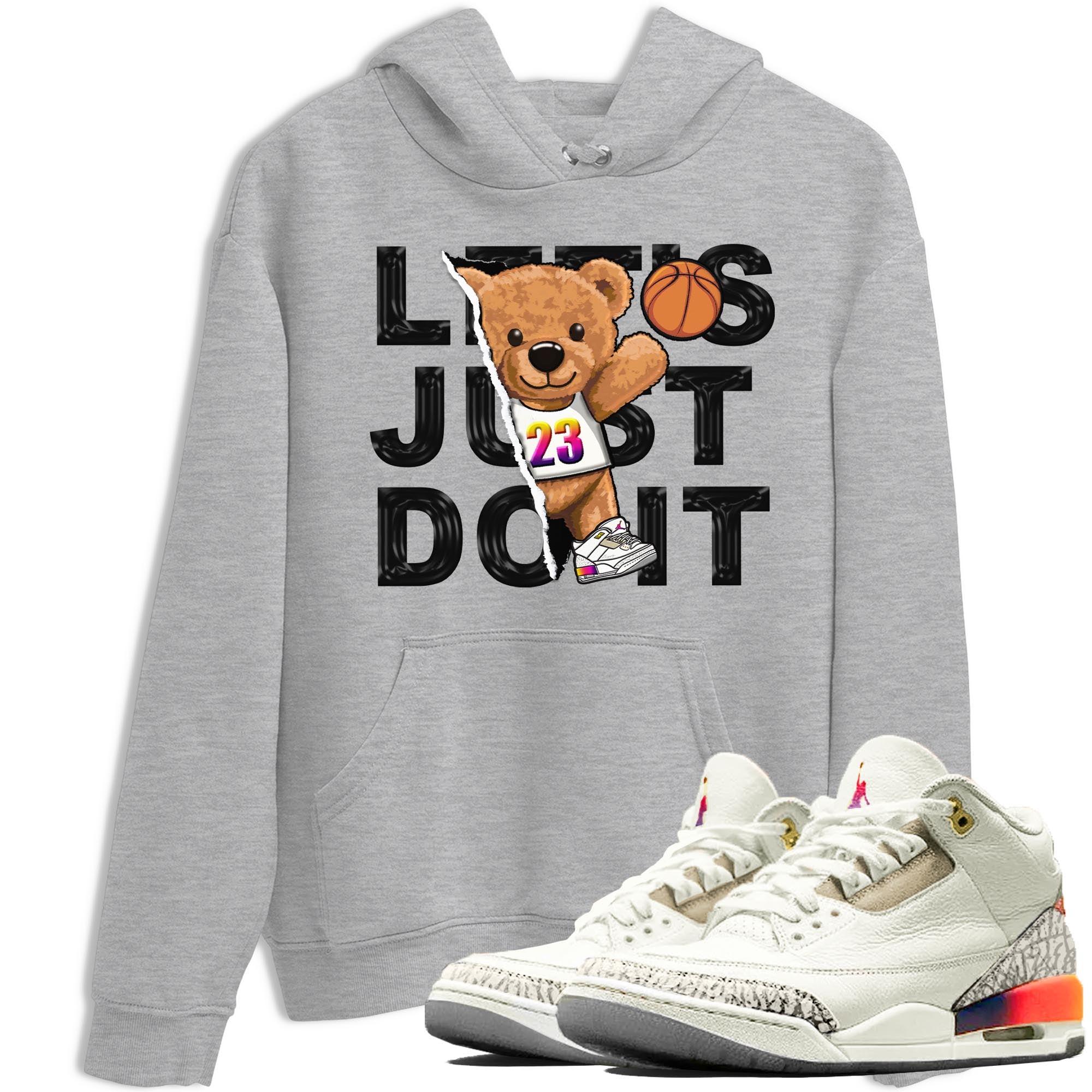 Rip Out Bear snkmatch Tee - Air Jordan 3 J Balvin