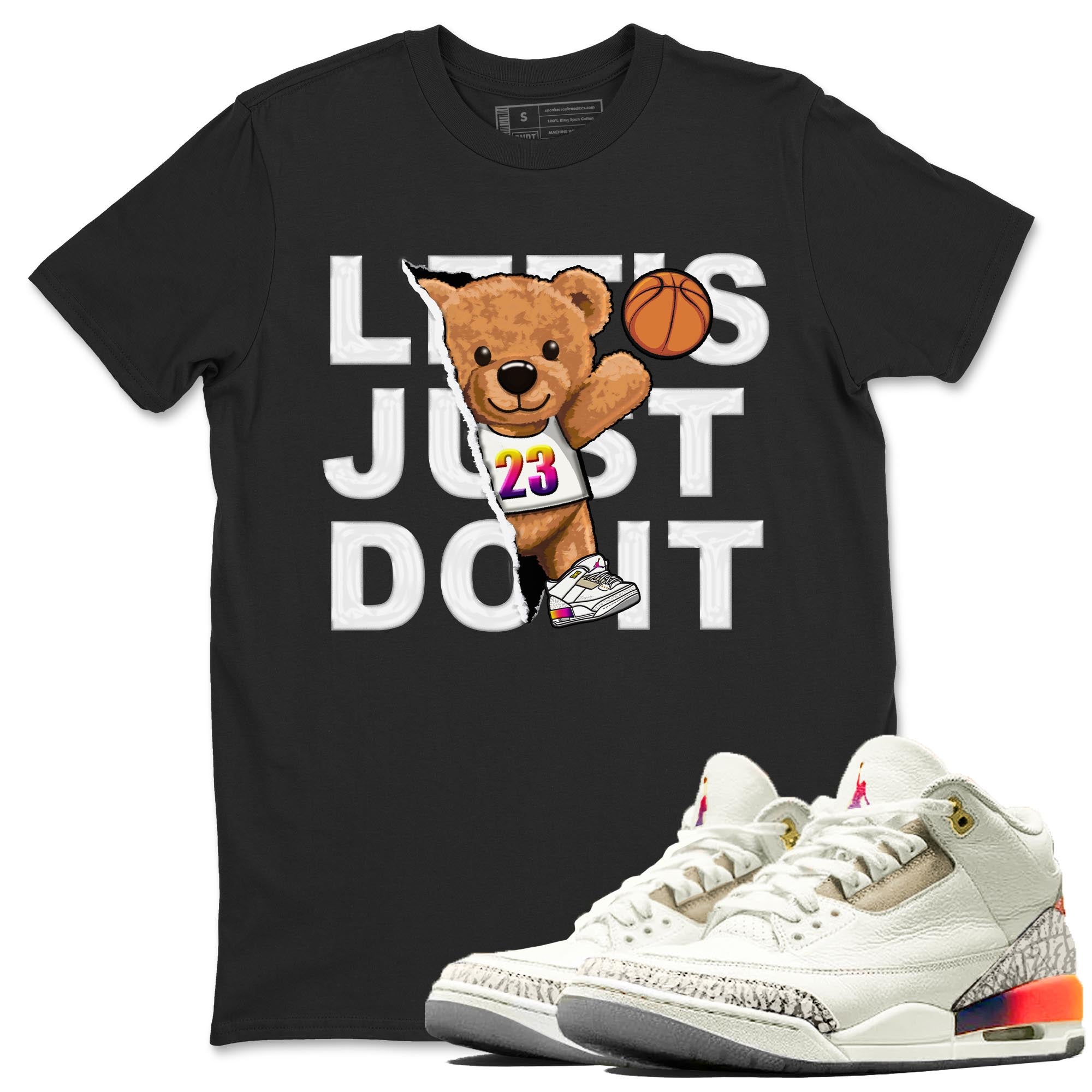 Rip Out Bear snkmatch Tee - Air Jordan 3 J Balvin