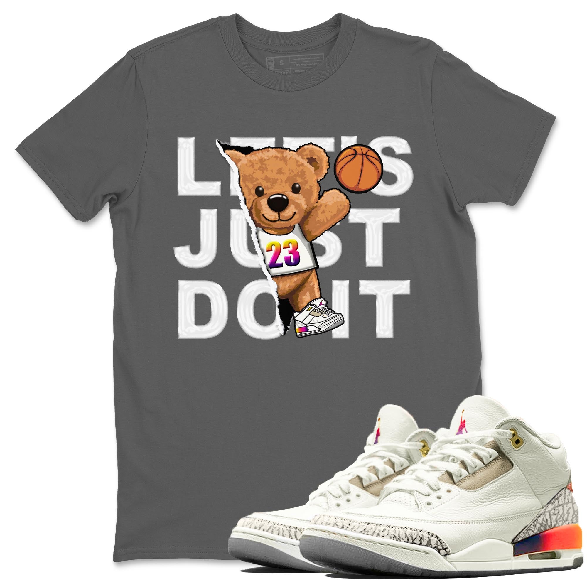 Rip Out Bear snkmatch Tee - Air Jordan 3 J Balvin