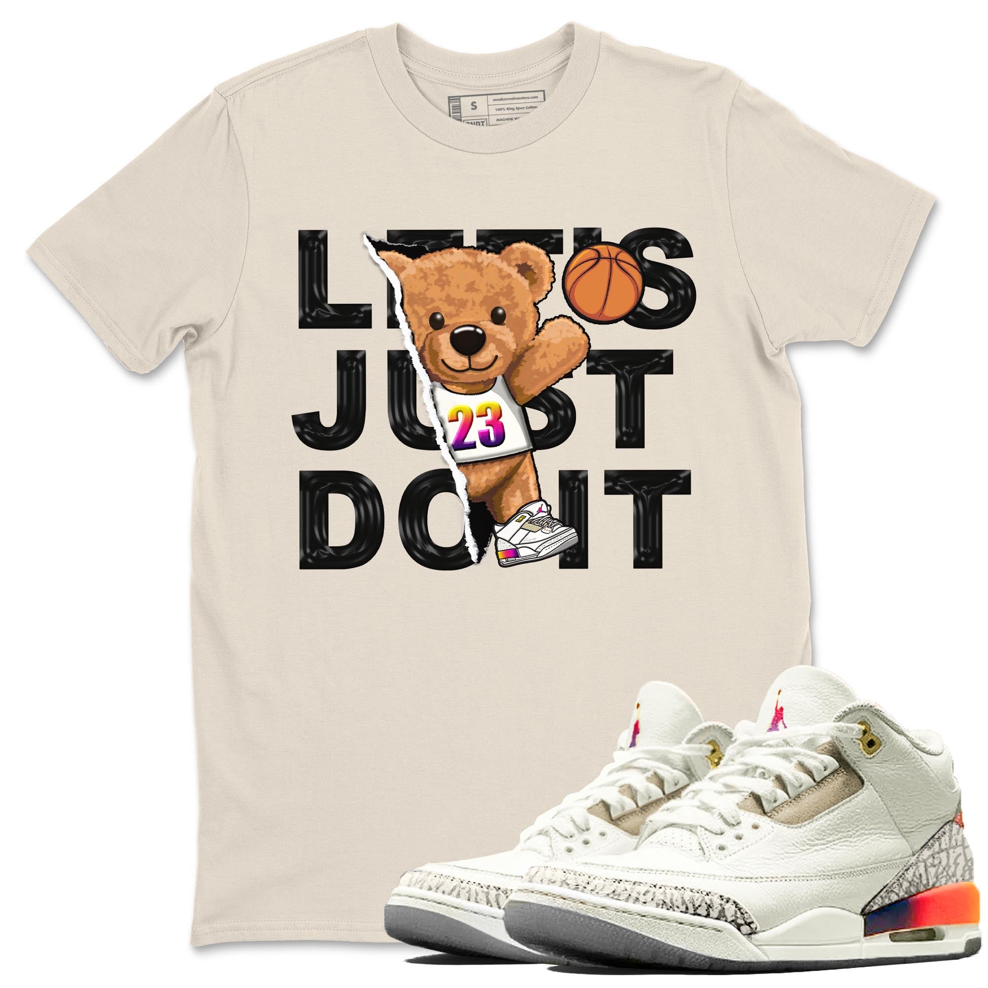 Rip Out Bear snkmatch Tee - Air Jordan 3 J Balvin