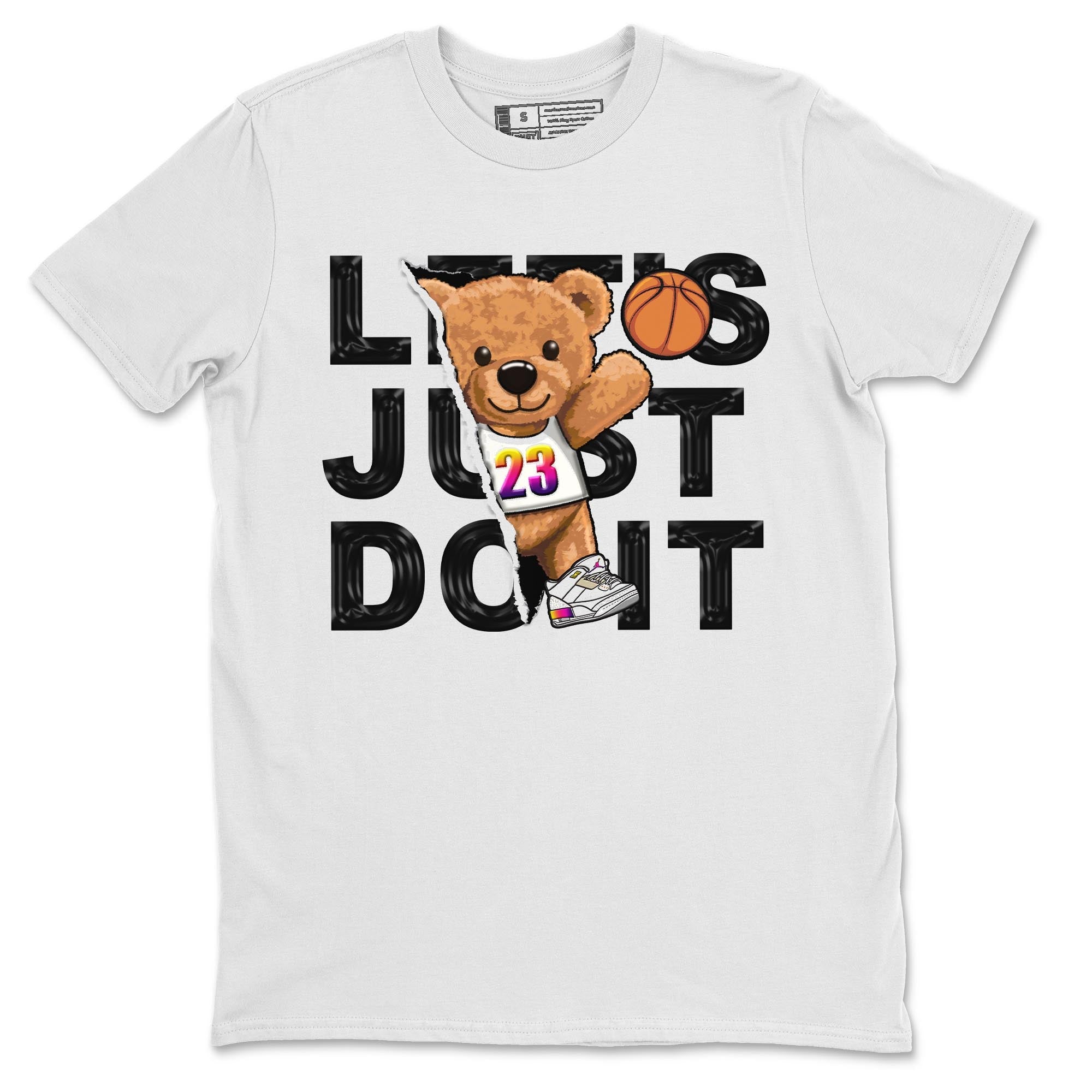 Rip Out Bear snkmatch Tee - Air Jordan 3 J Balvin