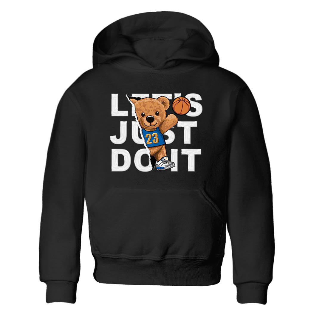 Rip Out Bear Kids Tops - Air Jordan 3 Wizards
