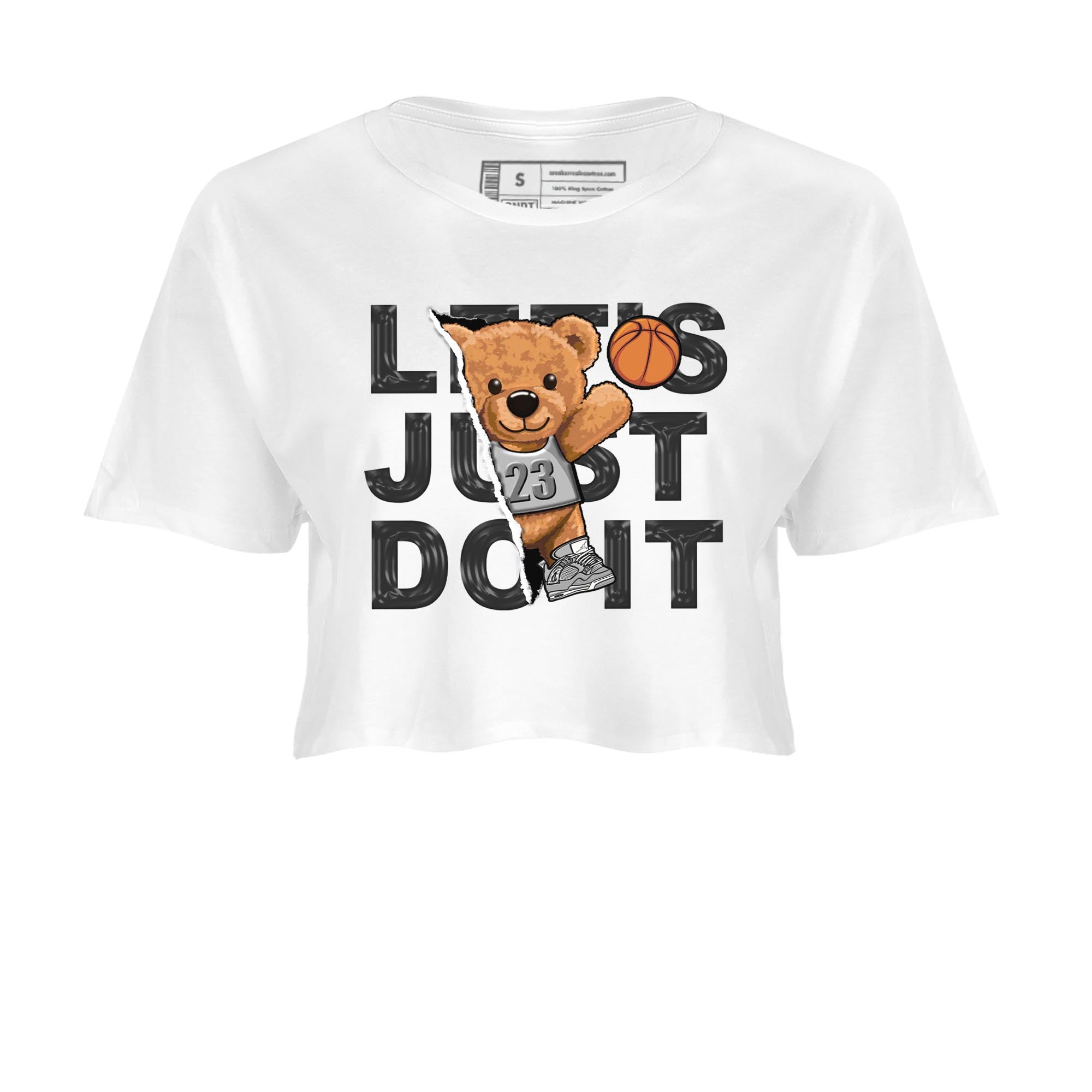 Rip Out Bear snkmatch Women's Top - Air Jordan 4 Frozen Moments