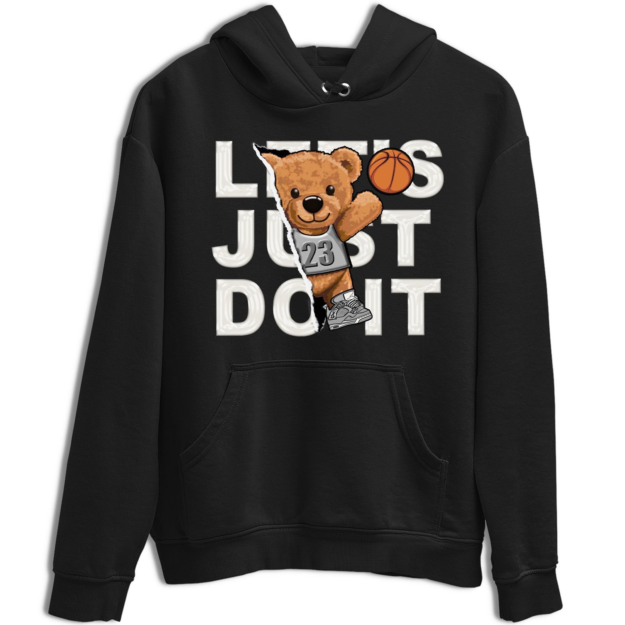 Rip Out Bear snkmatch Tee - Air Jordan 4 Frozen Moments
