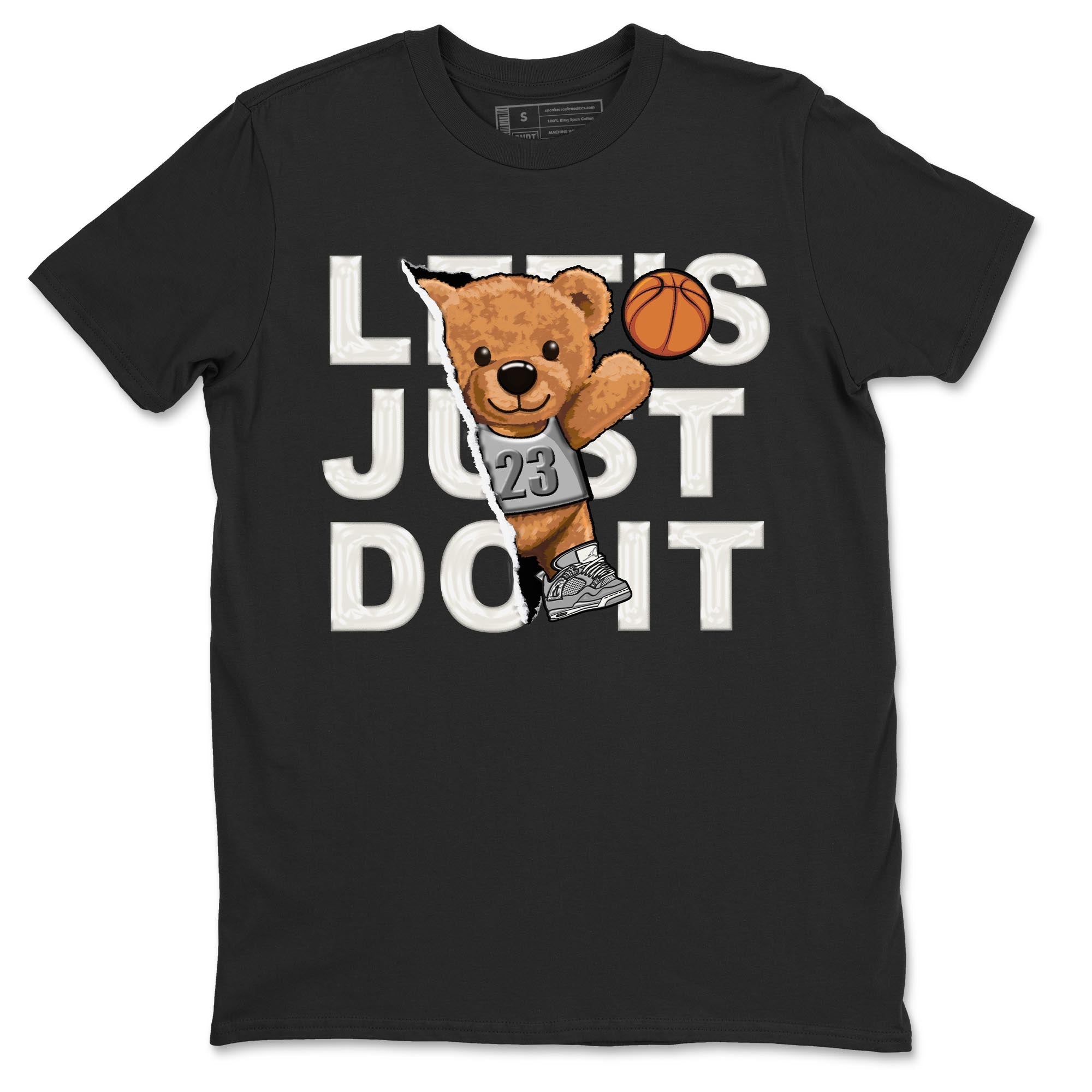 Rip Out Bear snkmatch Tee - Air Jordan 4 Frozen Moments
