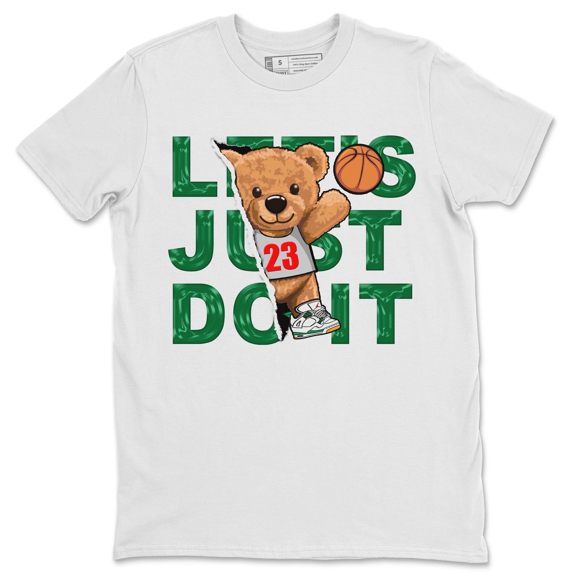 Rip Out Bear Unisex Tops - Air Jordan 4 Pine Green SB