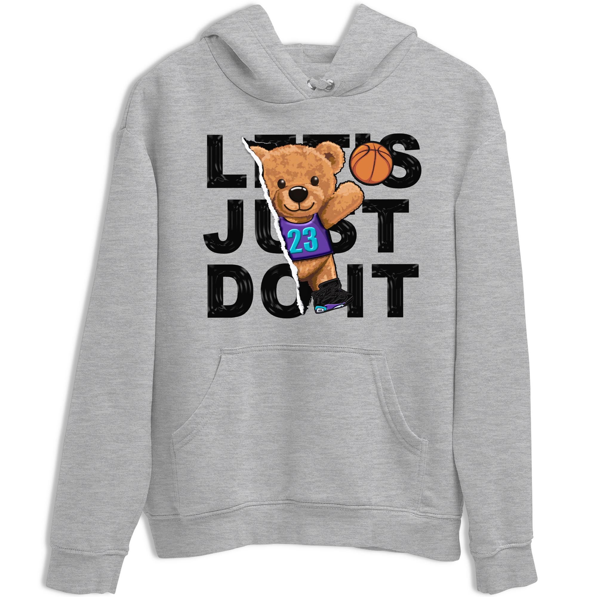 Rip Out Bear snkmatch Tee - Air Jordan 6 Aqua