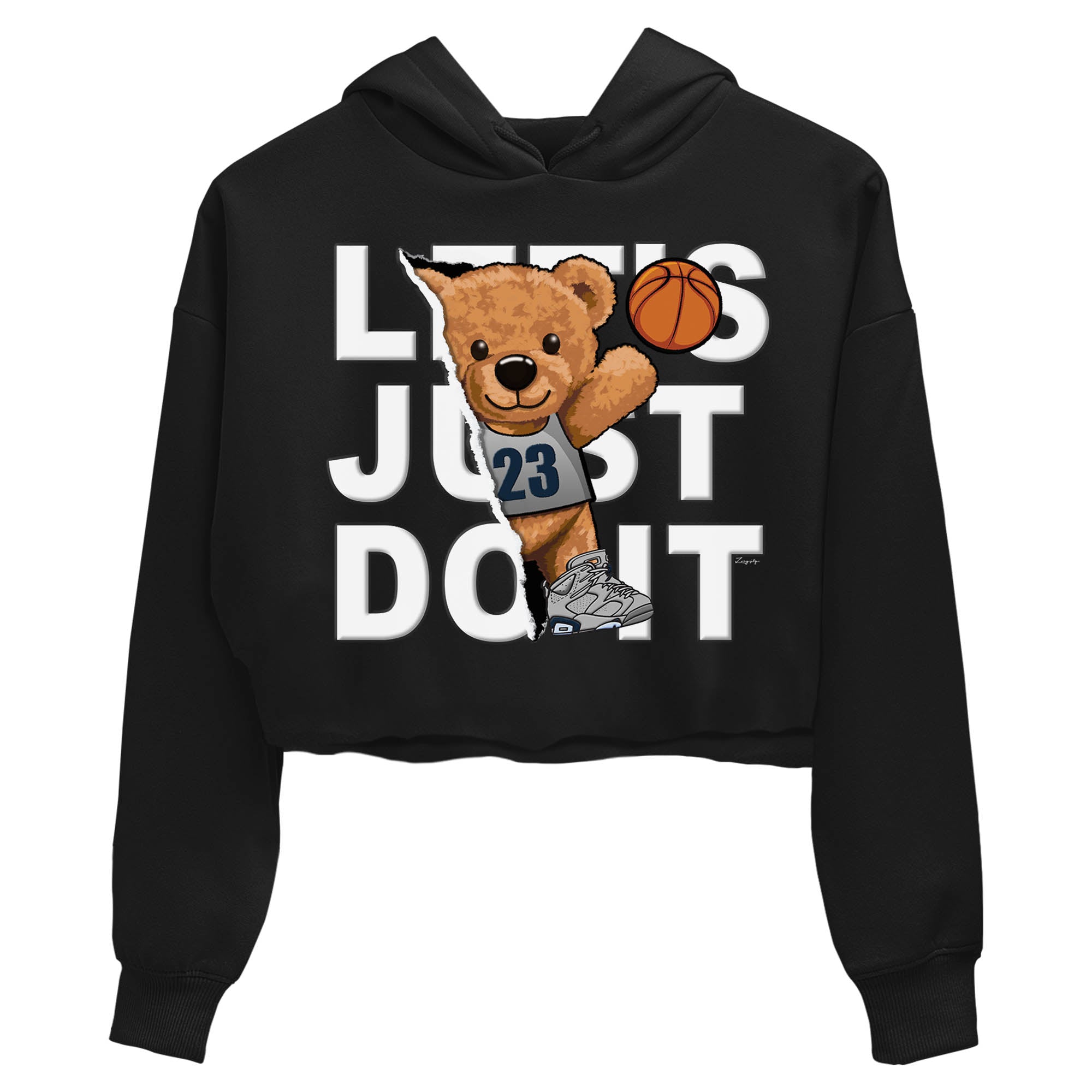 Rip Out Bear Women's Tops - Air Jordan 6 Georgetown