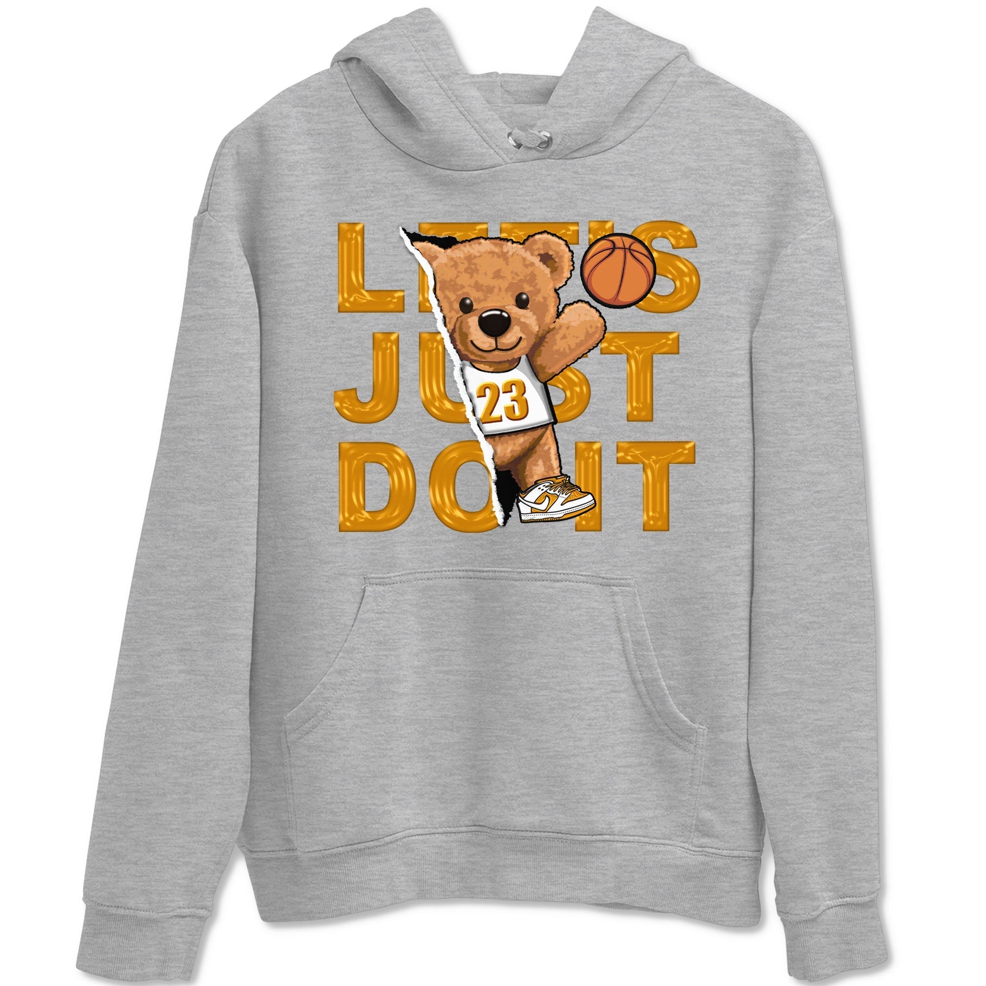 Rip Out Bear snkmatch Tees - Dunk Dark Curry