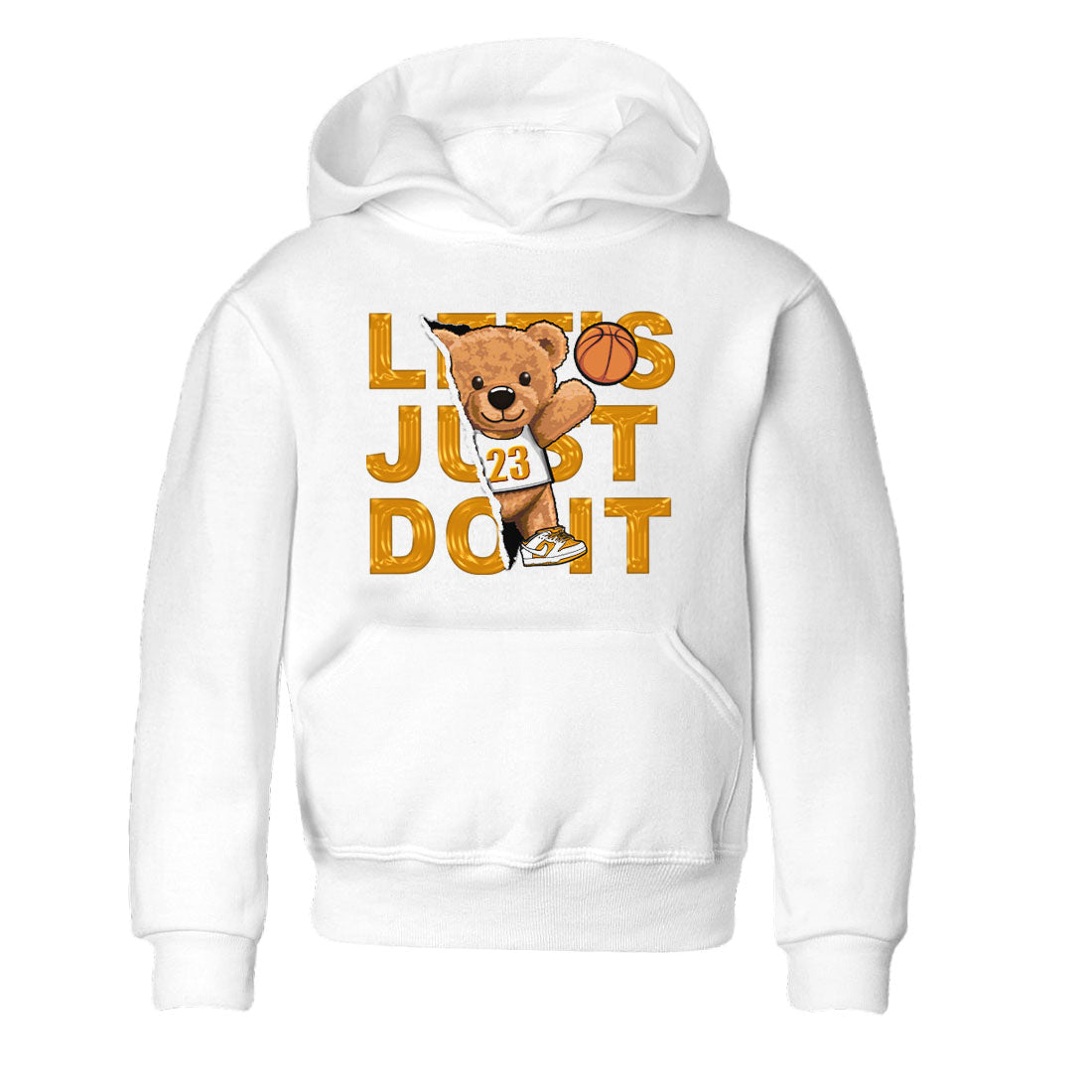 Rip Out Bear snkmatch Tees Kids - Dunk Dark Curry