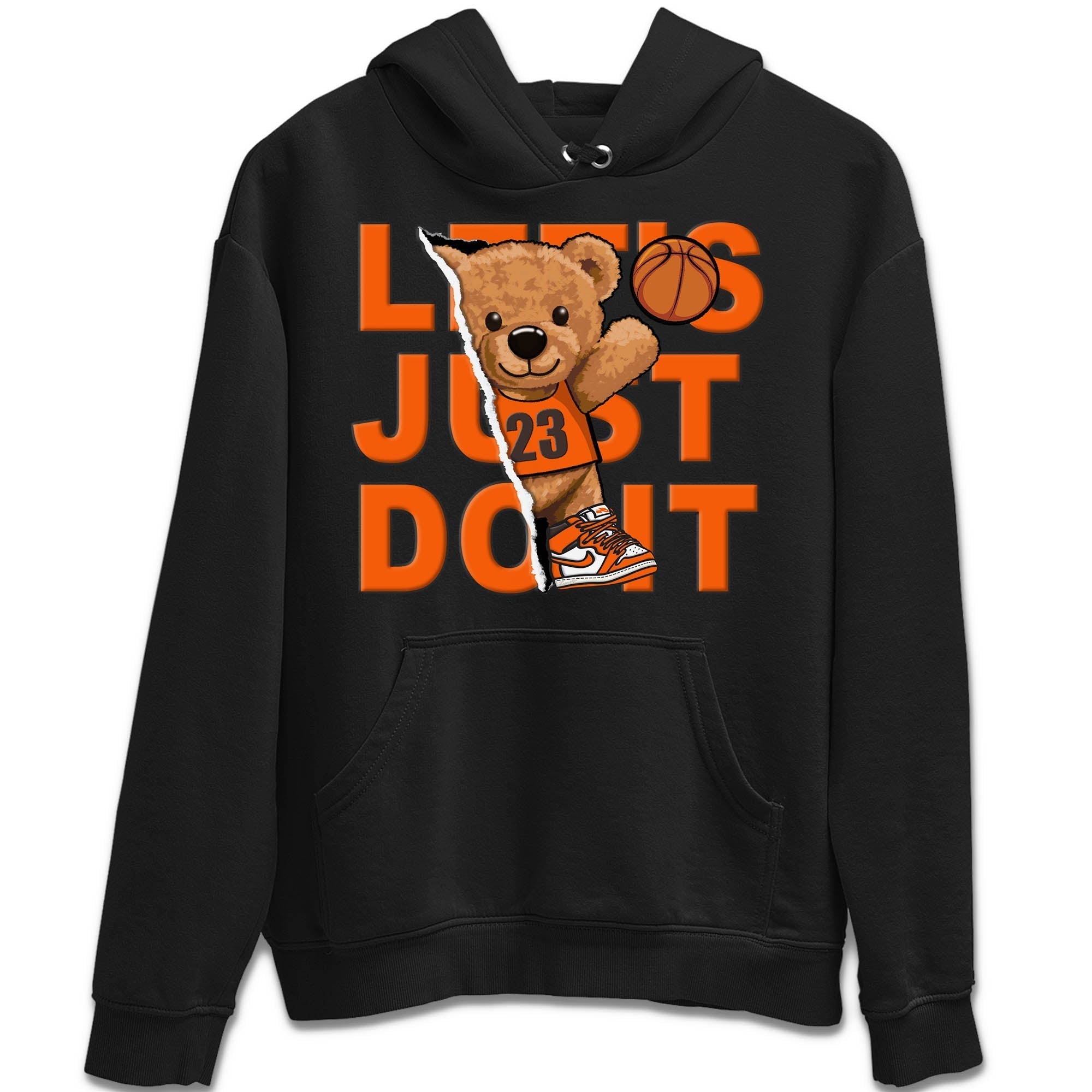 Rip Out Bear Unisex Tops - Air Jordan 1 Starfish