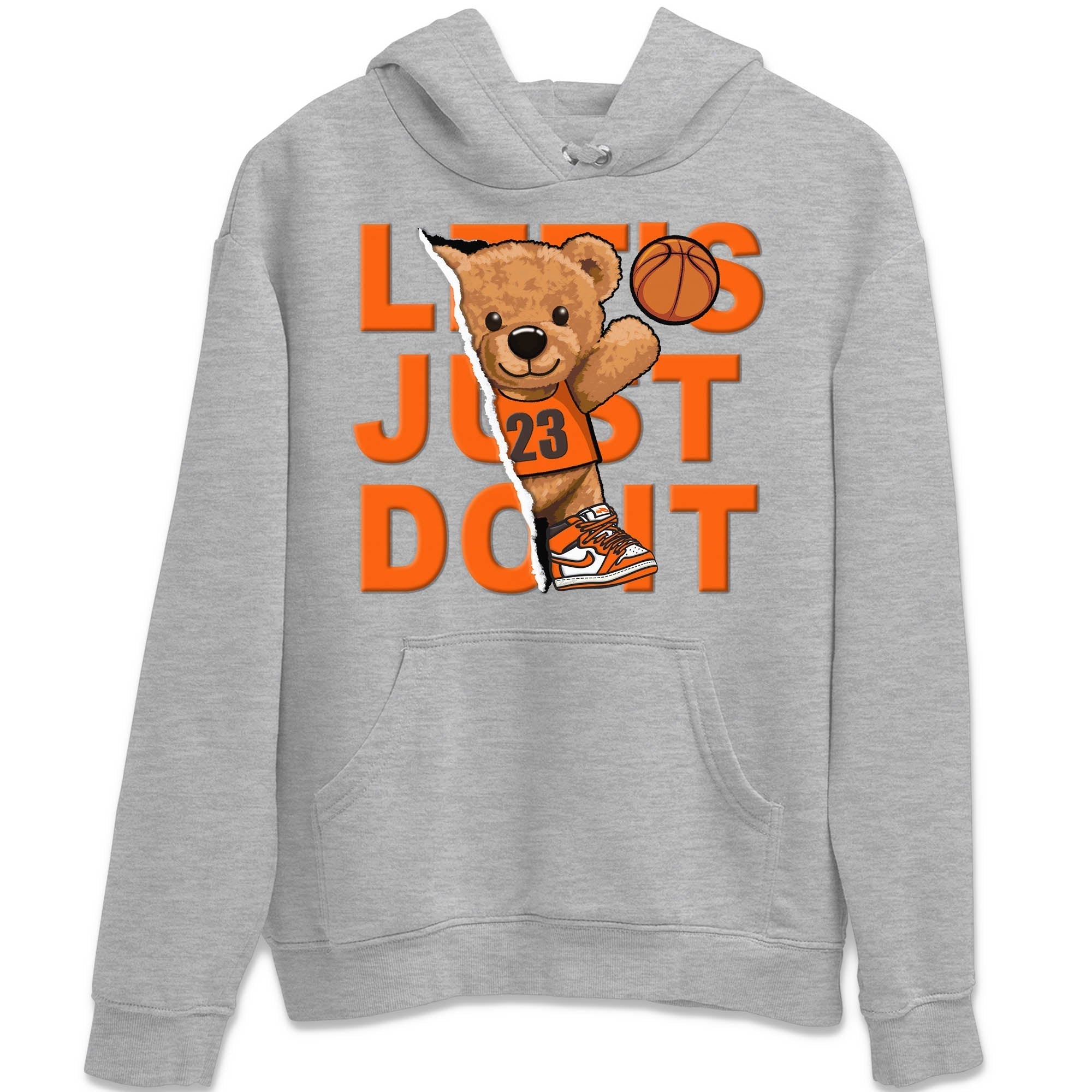 Rip Out Bear Unisex Tops - Air Jordan 1 Starfish