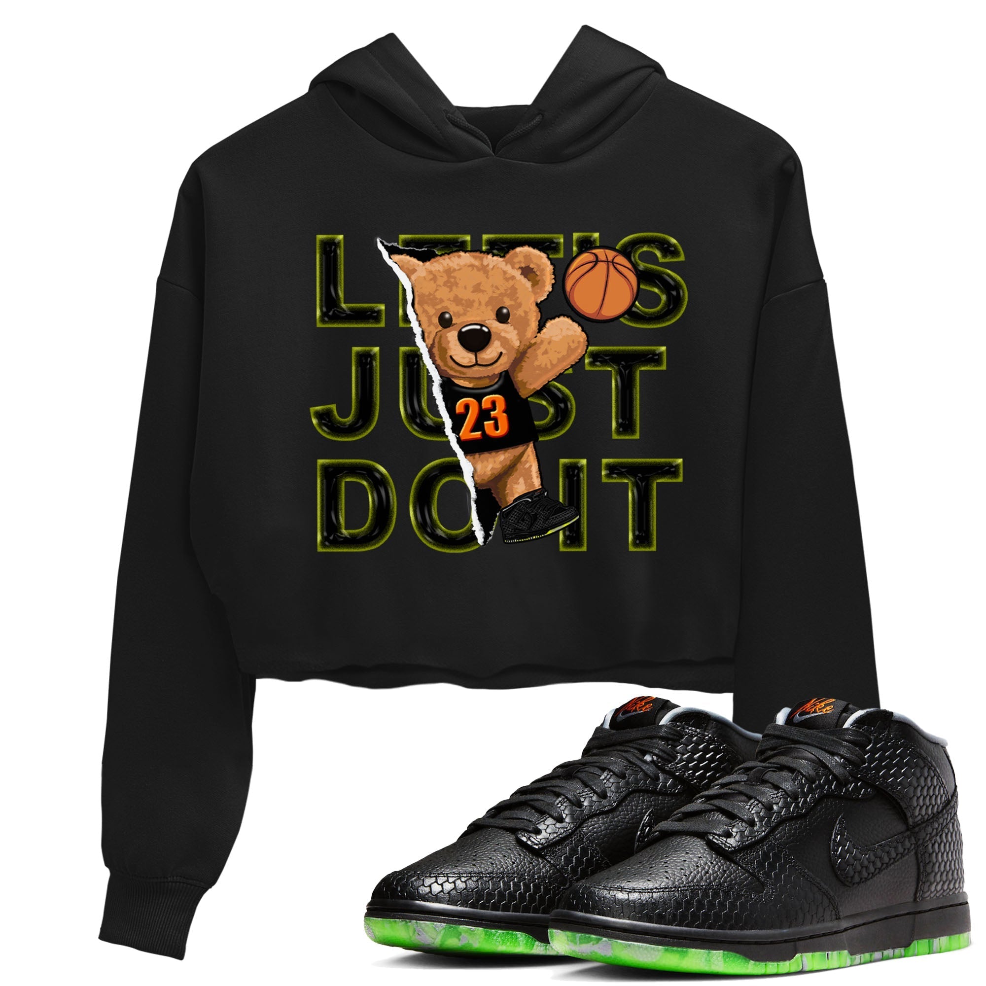 Rip Out Bear snkmatch Women's Top - Dunk Halloween