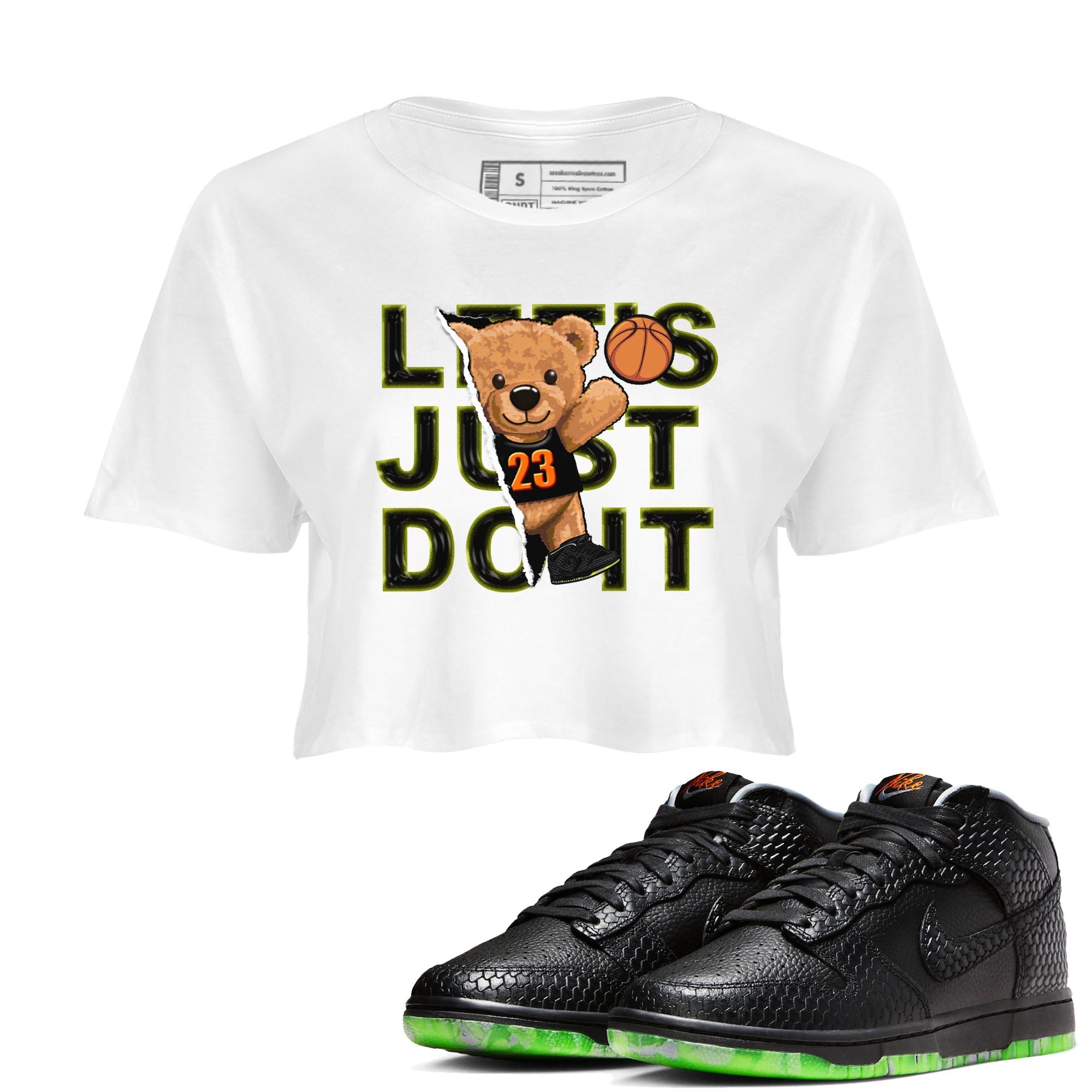 Rip Out Bear snkmatch Women's Top - Dunk Halloween