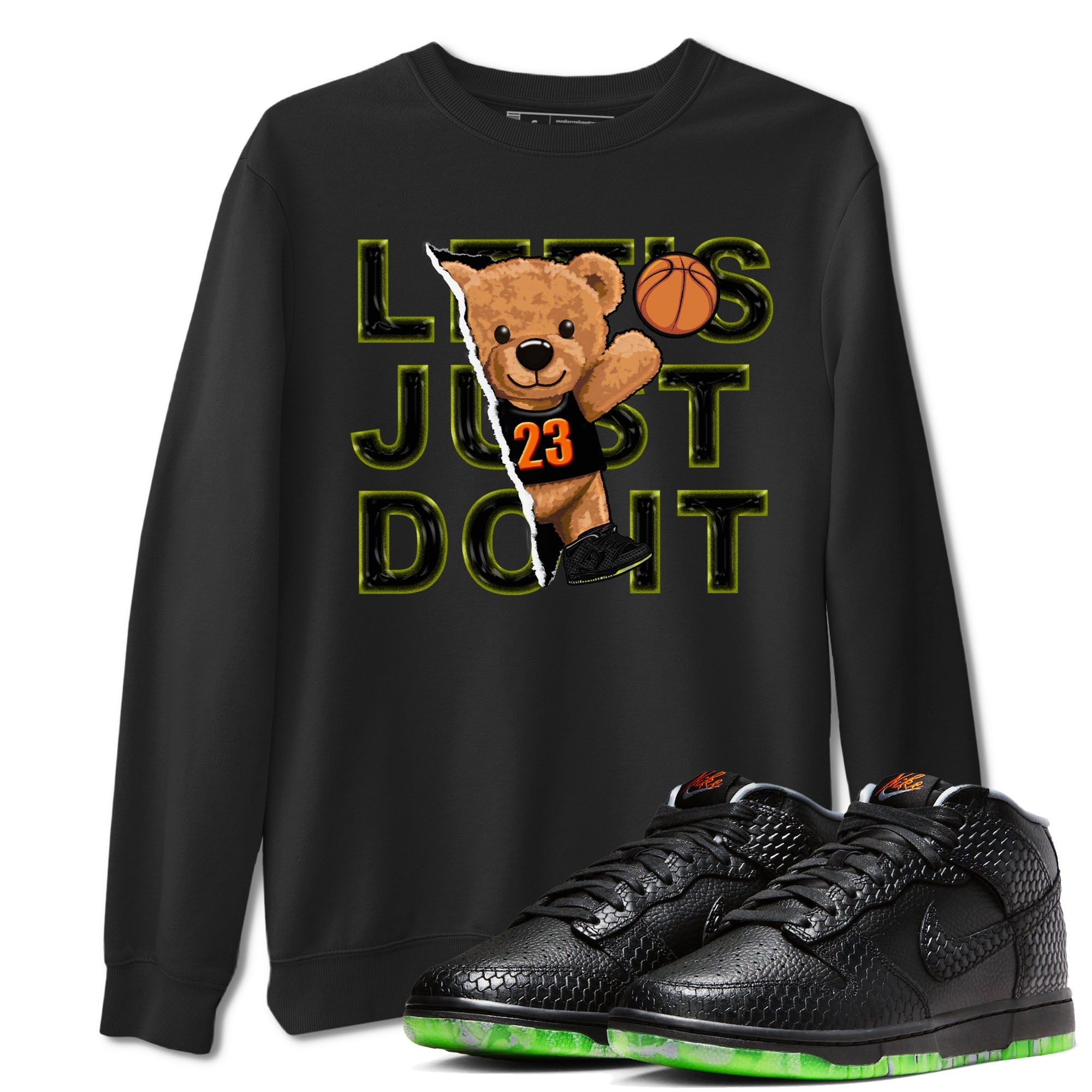 Rip Out Bear snkmatch Tee - Dunk Halloween