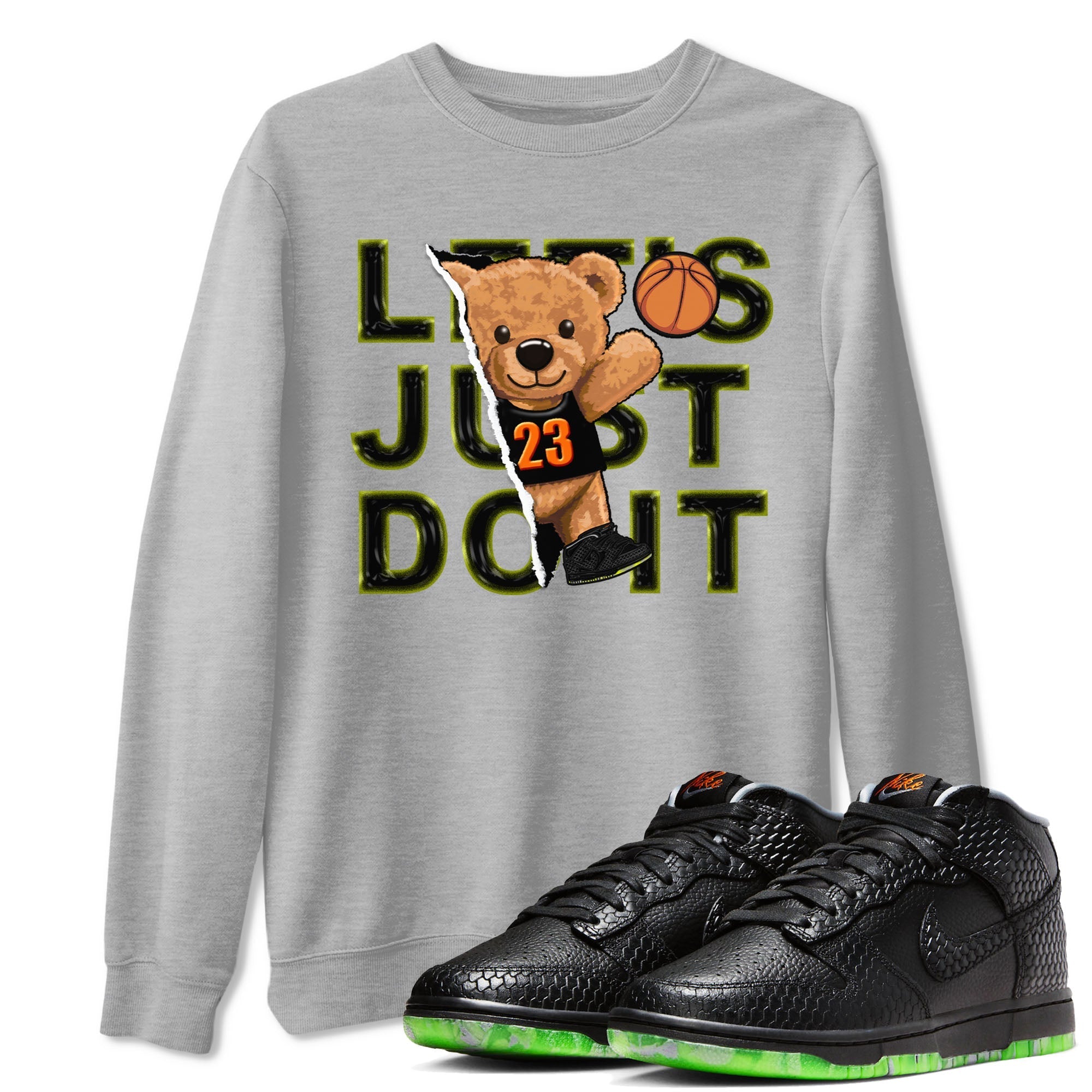 Rip Out Bear snkmatch Tee - Dunk Halloween