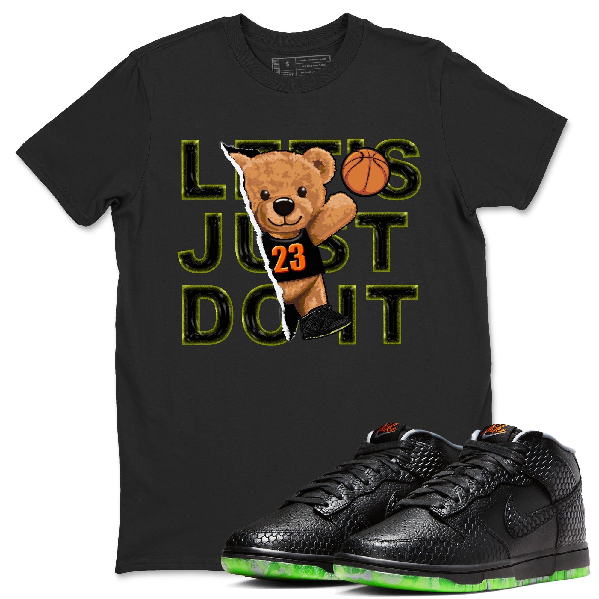 Rip Out Bear snkmatch Tee - Dunk Halloween