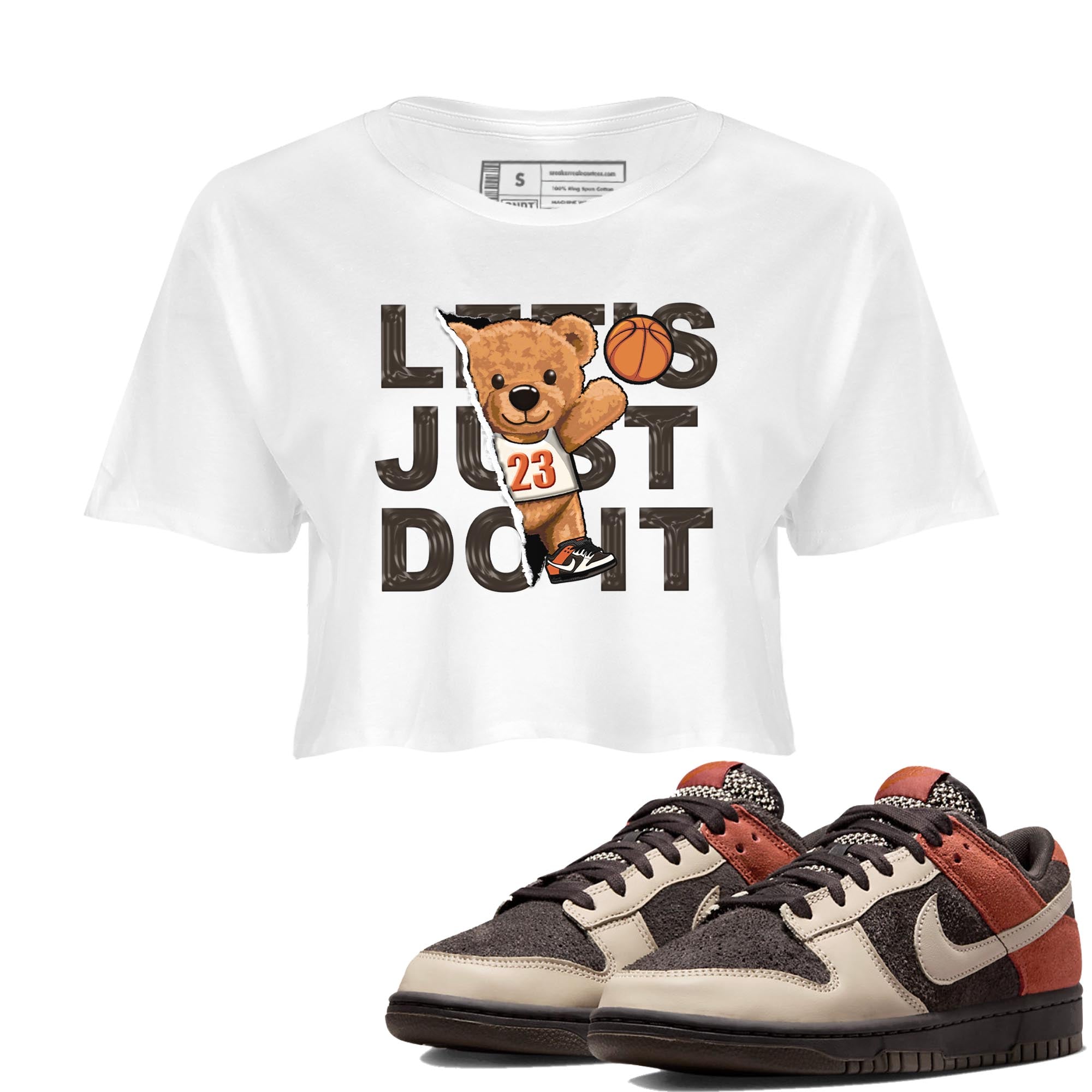 Rip Out Bear snkmatch Women's Top - Dunk Red Panda