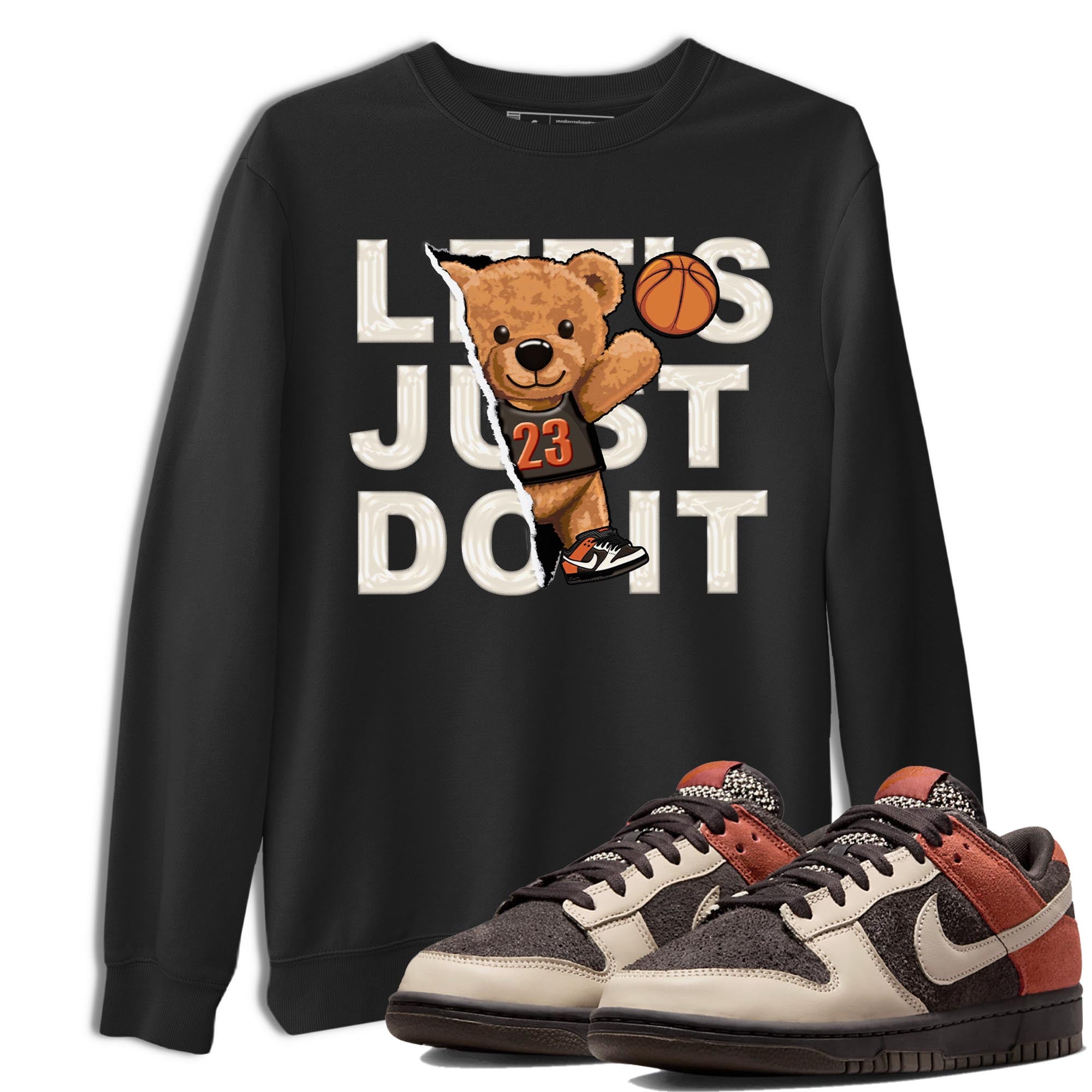 Rip Out Bear snkmatch Tee - Dunk Red Panda