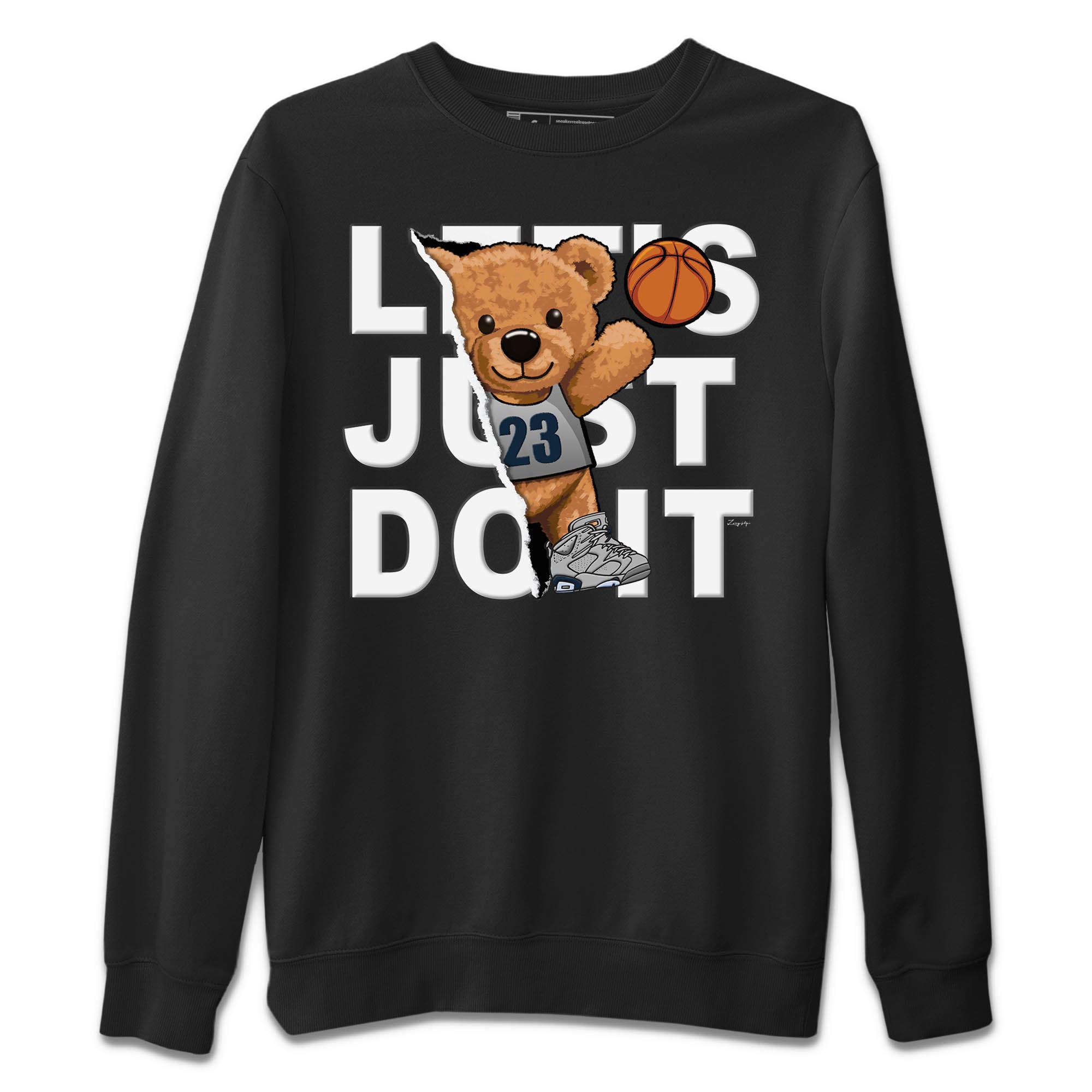 Rip Out Bear Unisex Tops - Air Jordan 6 Georgetown