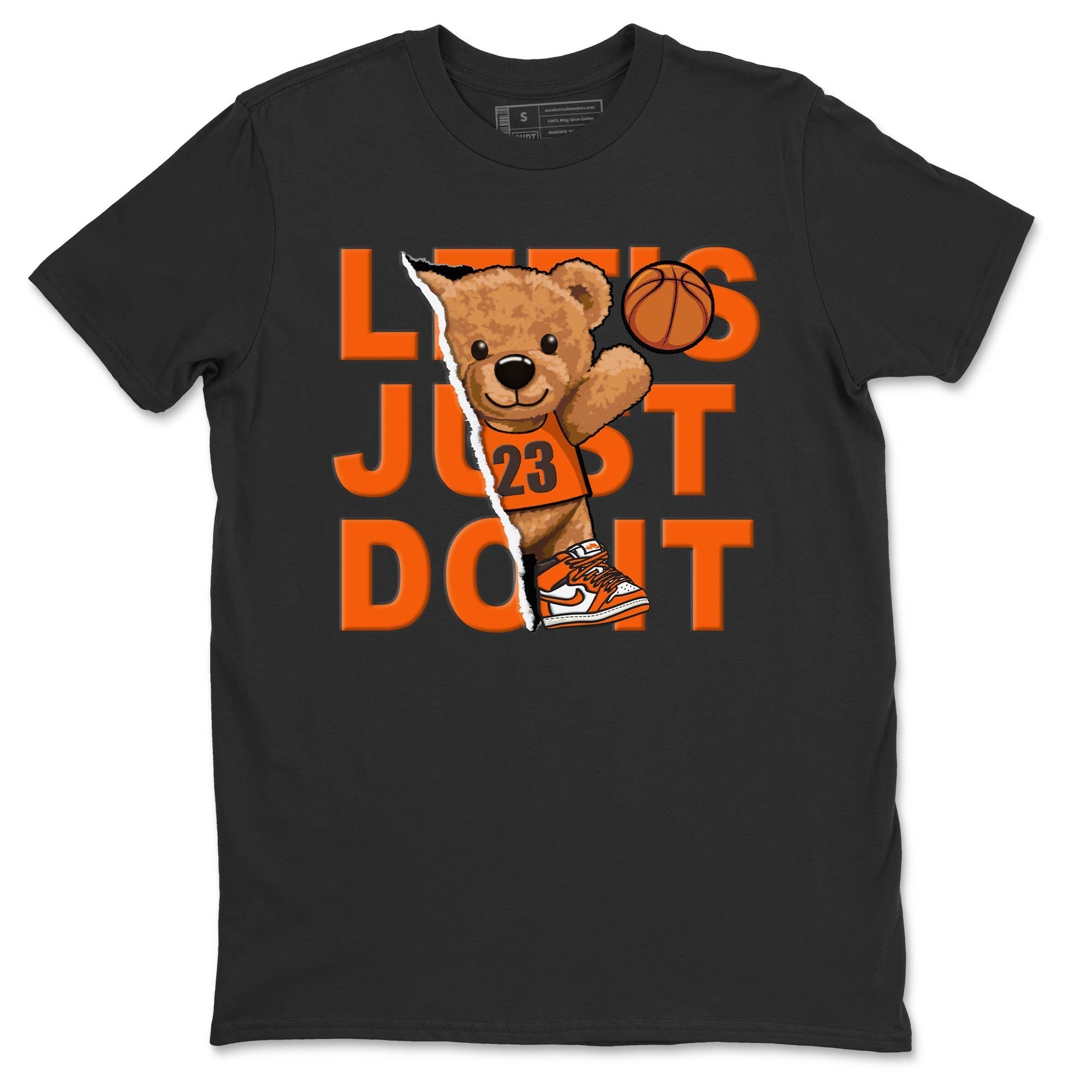 Rip Out Bear Unisex Tops - Air Jordan 1 Starfish