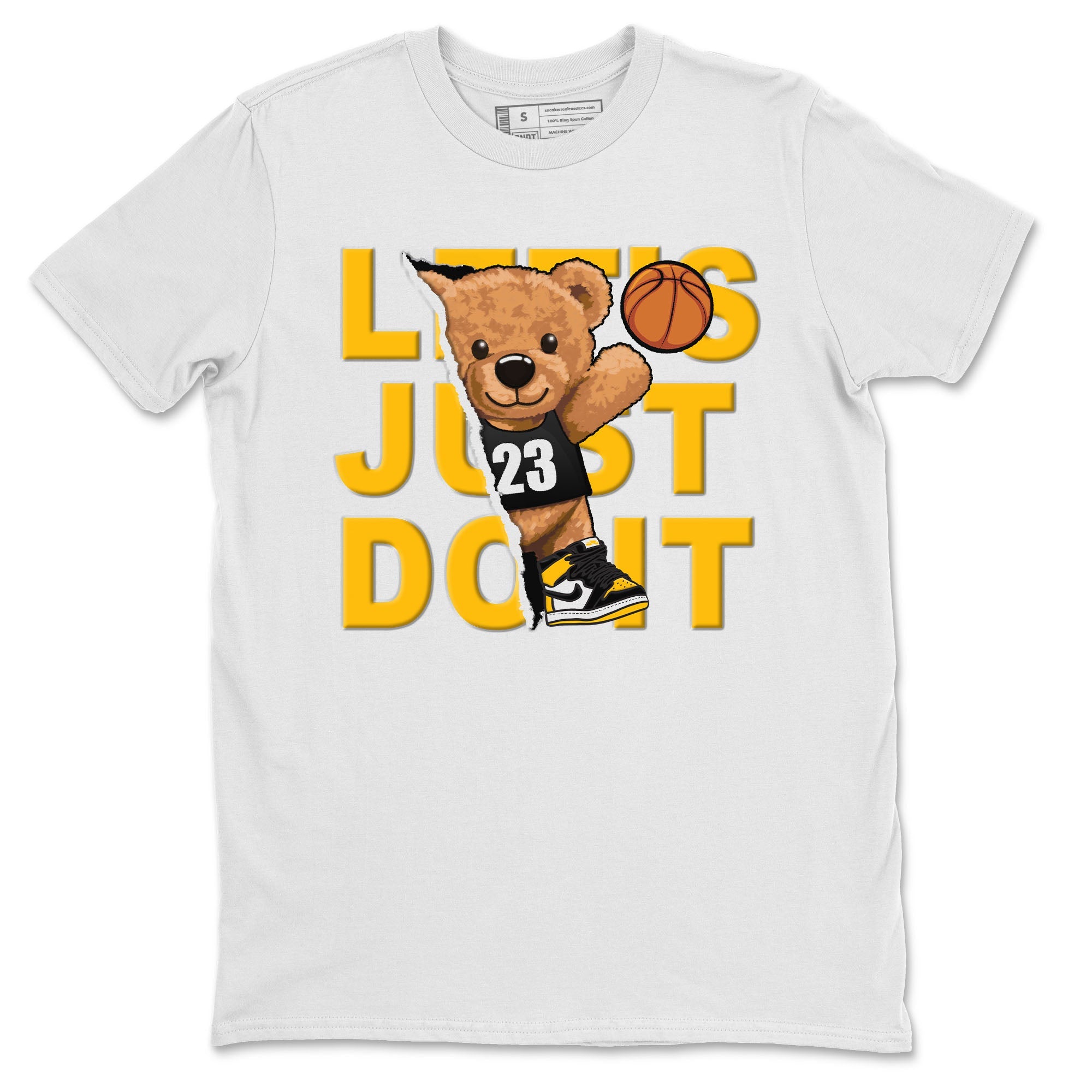 Rip Out Bear Unisex Tops - Air Jordan 1 Taxi